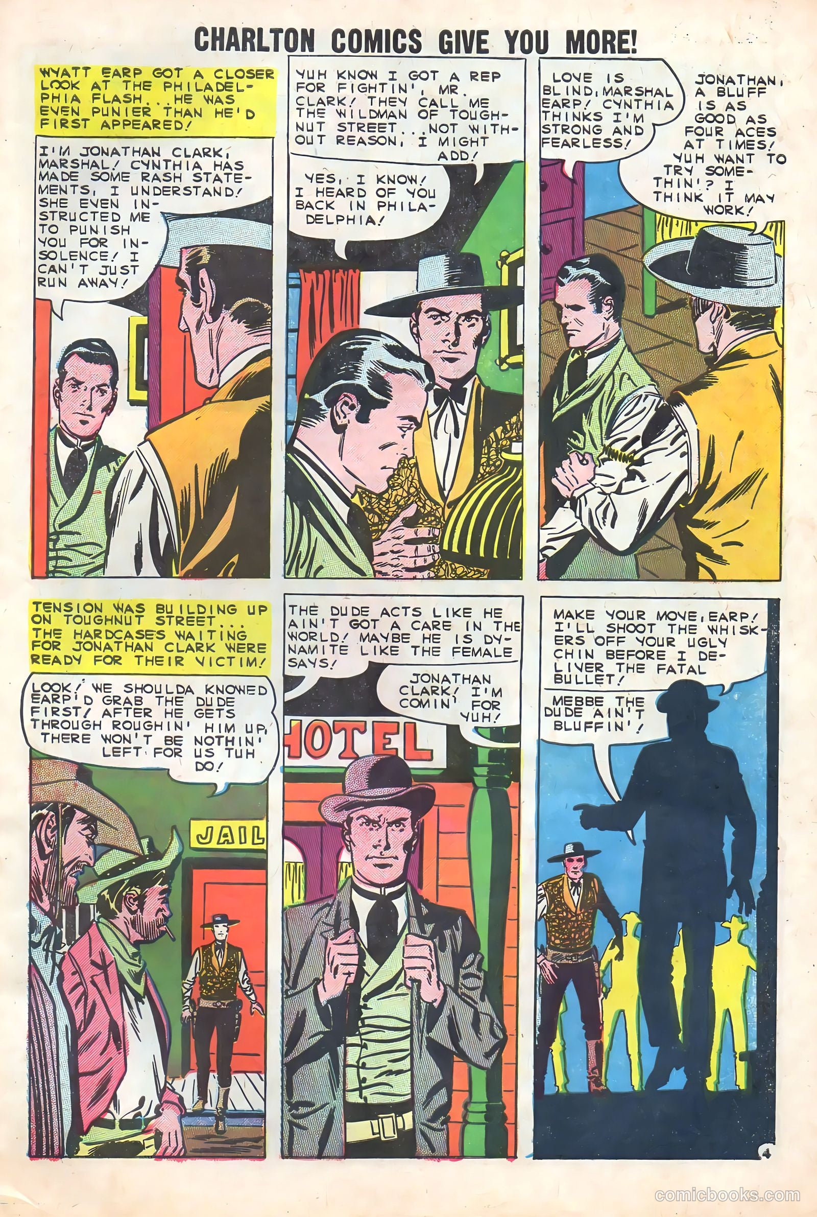 Wyatt Earp, Frontier Marshal #32 (1960) — page 7 of 36