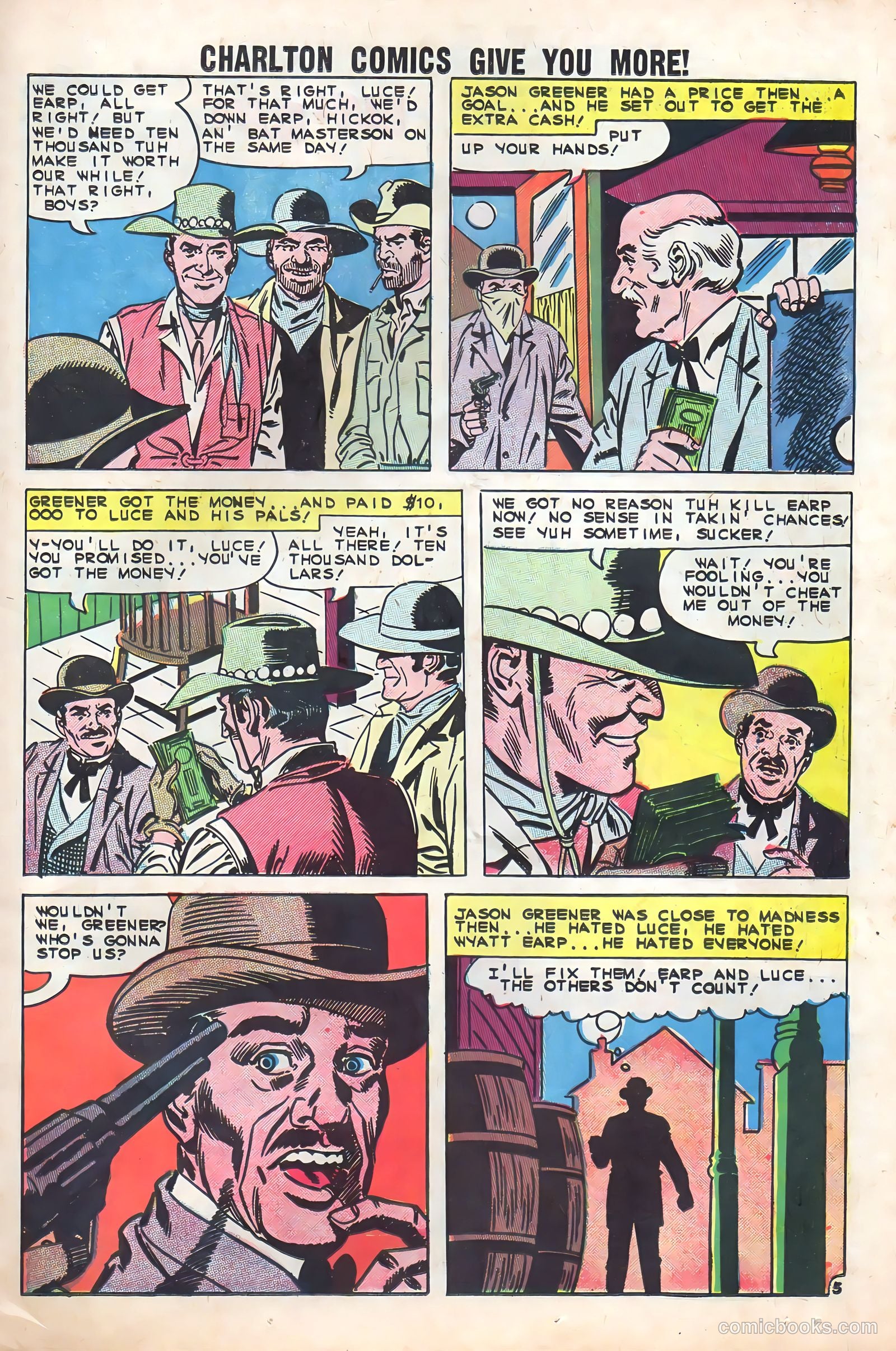 Wyatt Earp, Frontier Marshal #32 (1960) — page 11 of 36