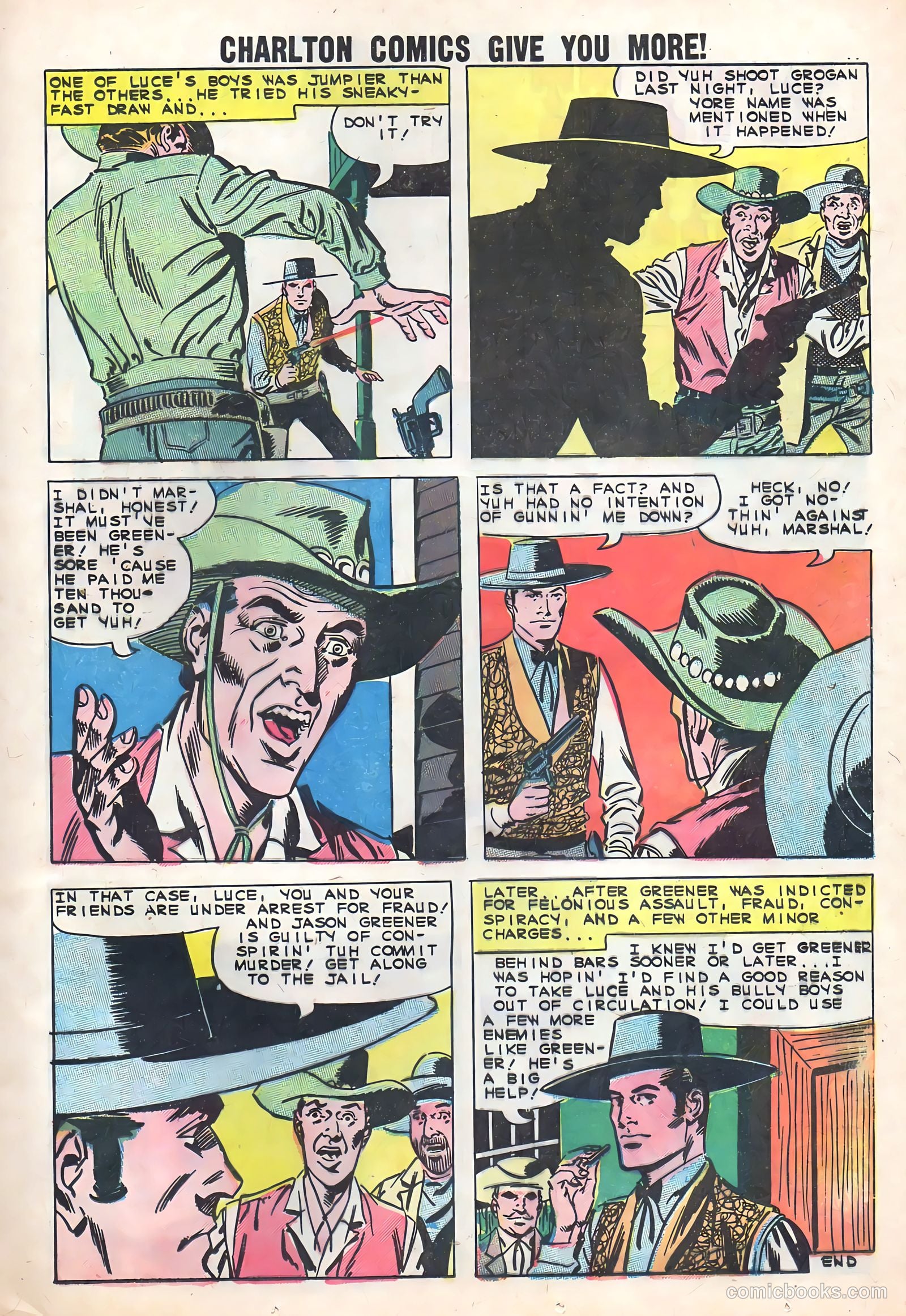 Wyatt Earp, Frontier Marshal #32 (1960) — page 13 of 36