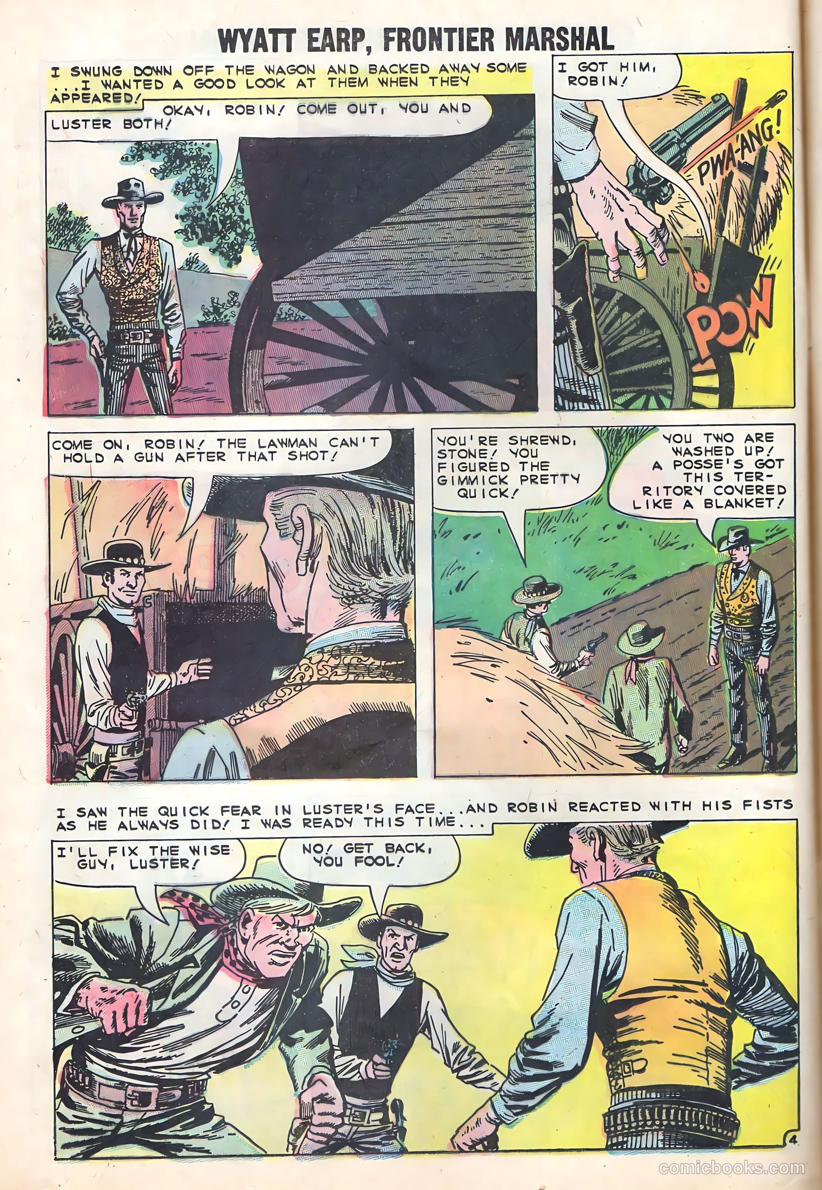 Wyatt Earp, Frontier Marshal #32 (1960) — page 24 of 36
