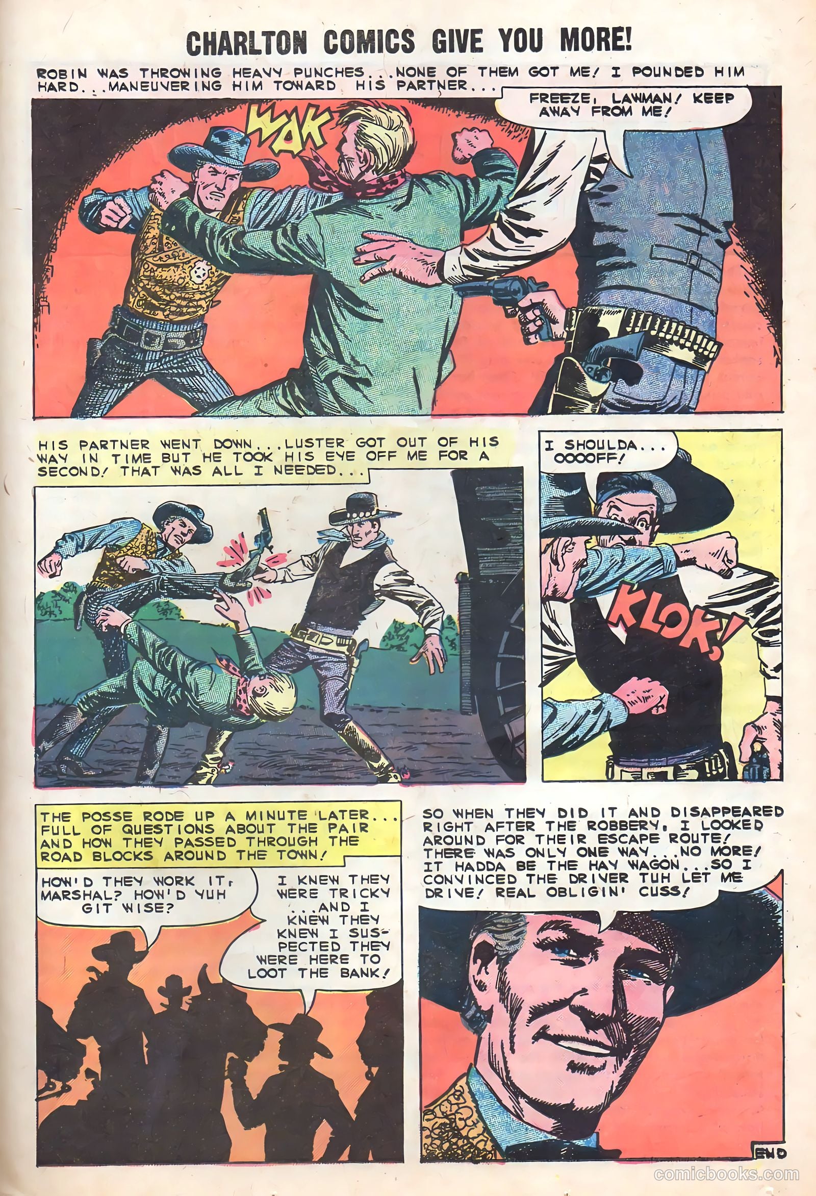 Wyatt Earp, Frontier Marshal #32 (1960) — page 25 of 36