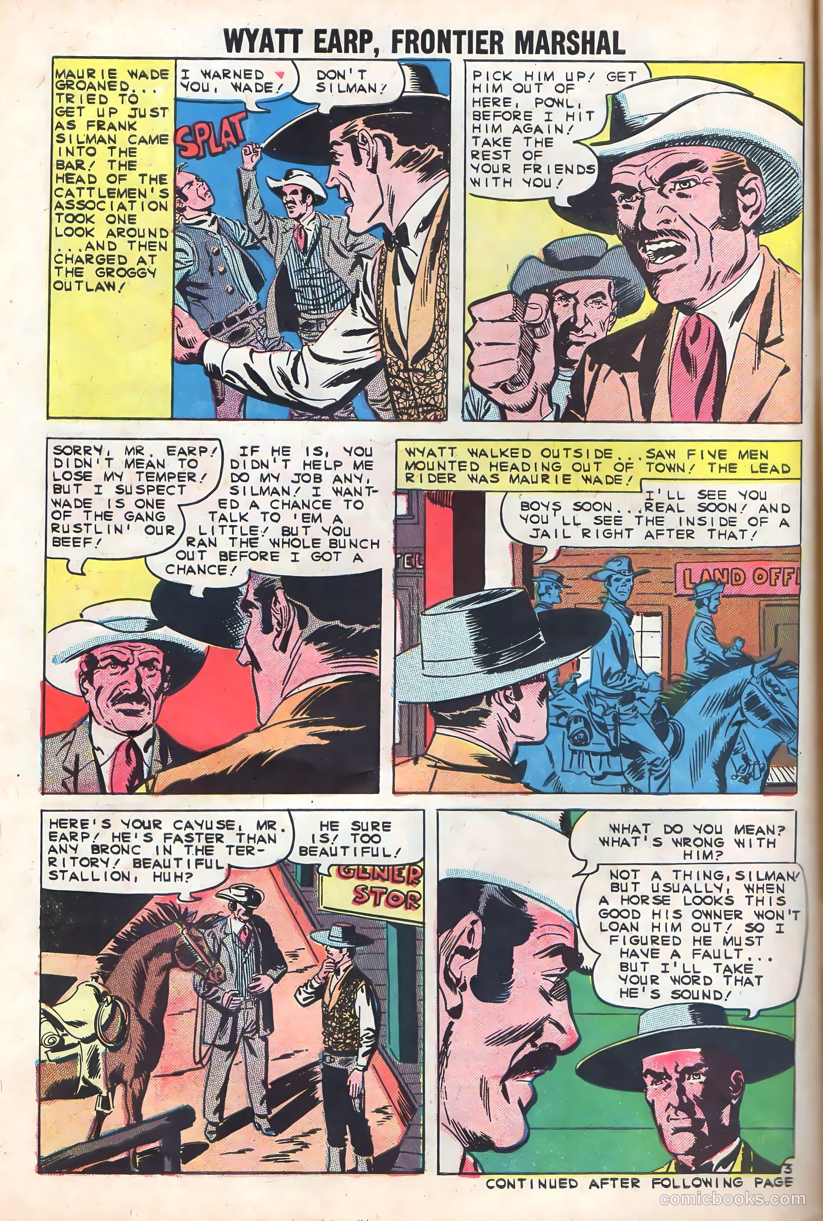 Wyatt Earp, Frontier Marshal #32 (1960) — page 30 of 36