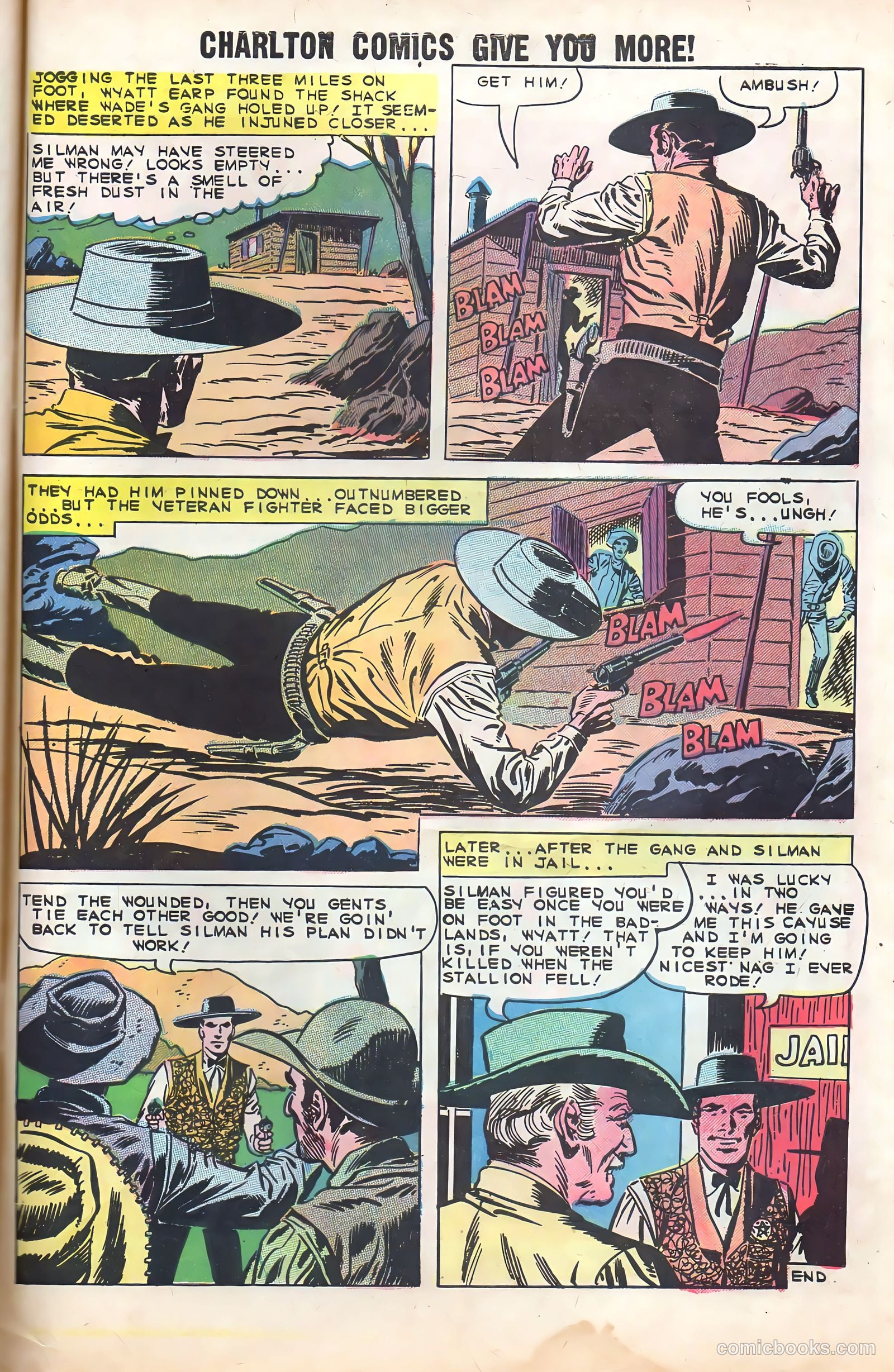 Wyatt Earp, Frontier Marshal #32 (1960) — page 33 of 36