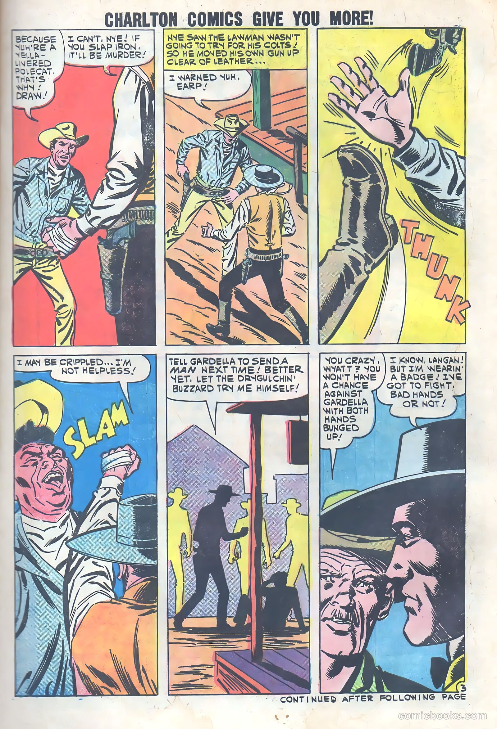 Wyatt Earp, Frontier Marshal #33 (1960) — page 5 of 36