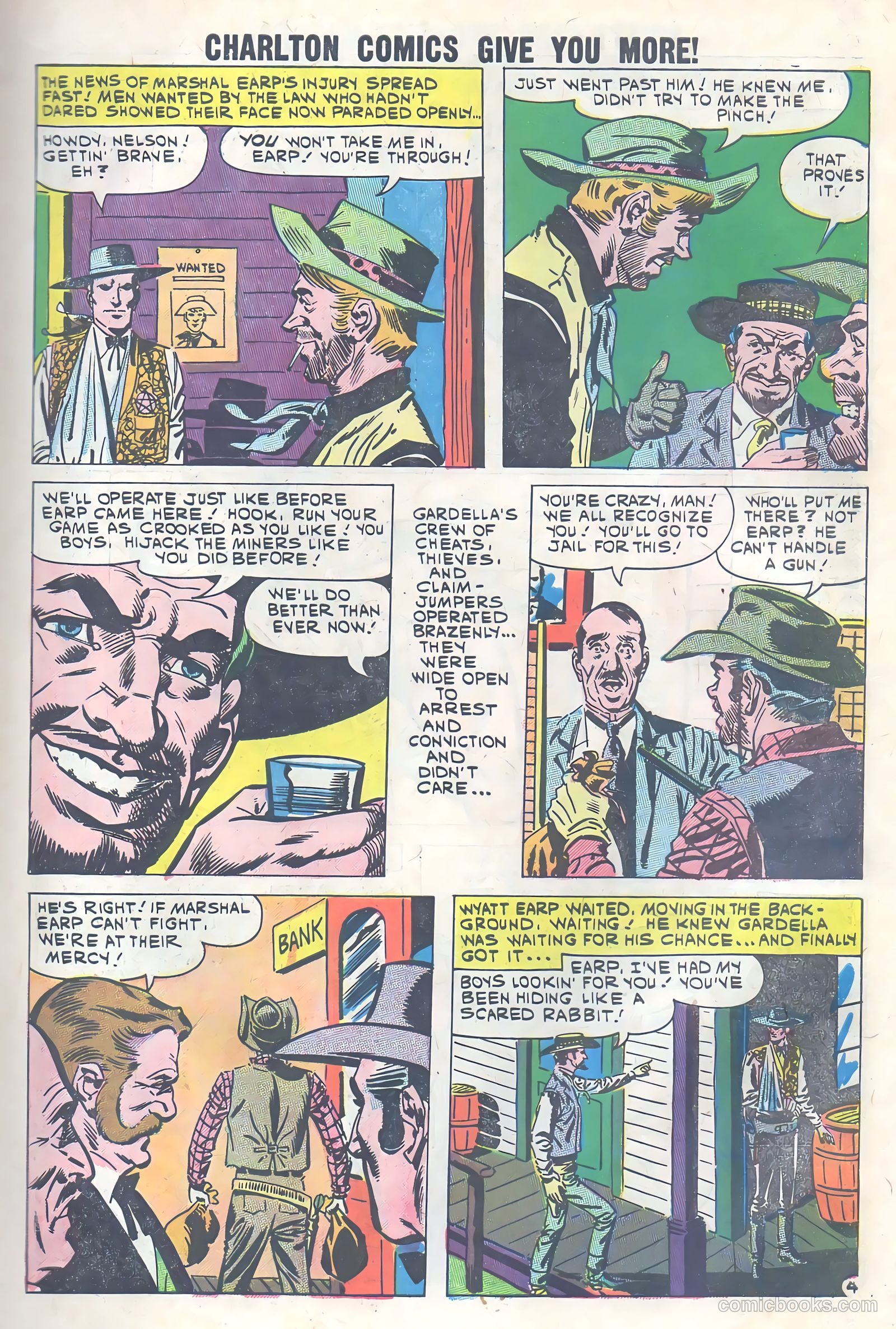 Wyatt Earp, Frontier Marshal #33 (1960) — page 7 of 36
