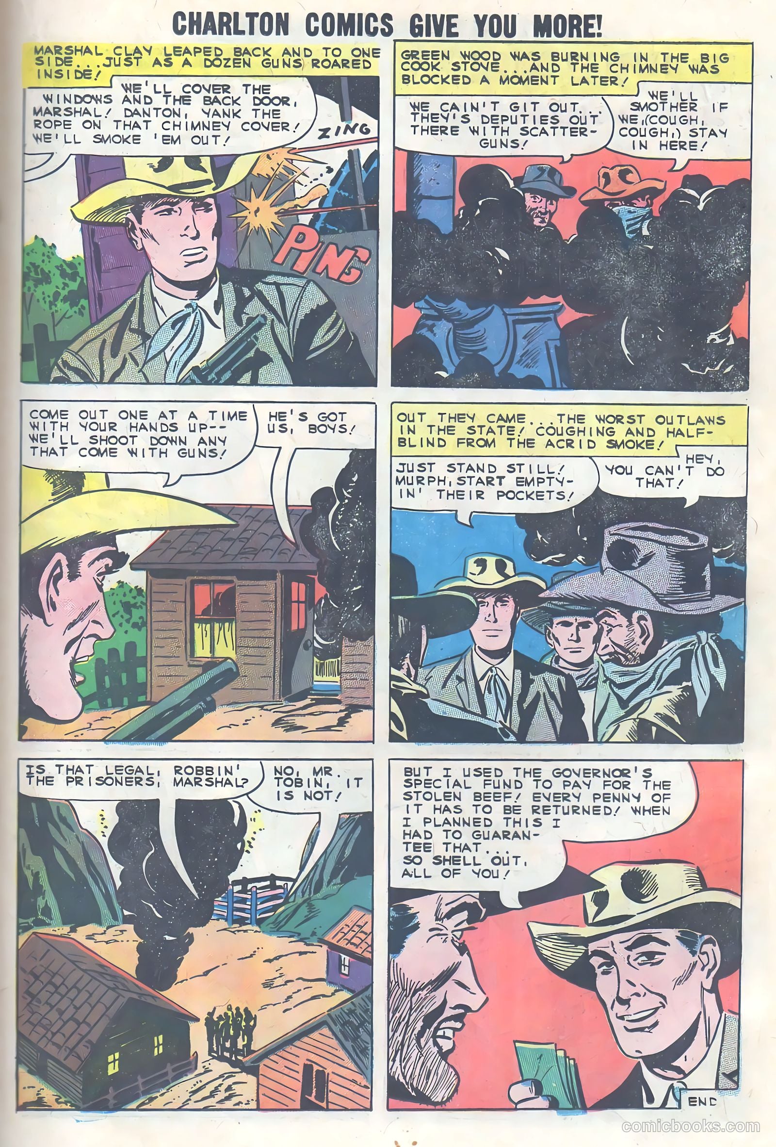 Wyatt Earp, Frontier Marshal #33 (1960) — page 19 of 36