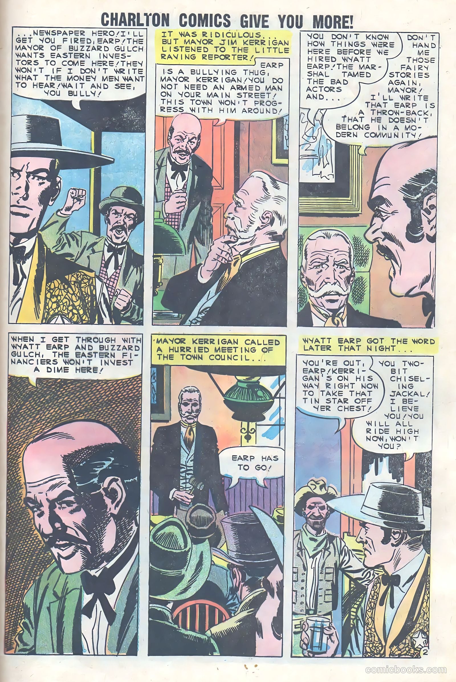 Wyatt Earp, Frontier Marshal #33 (1960) — page 29 of 36