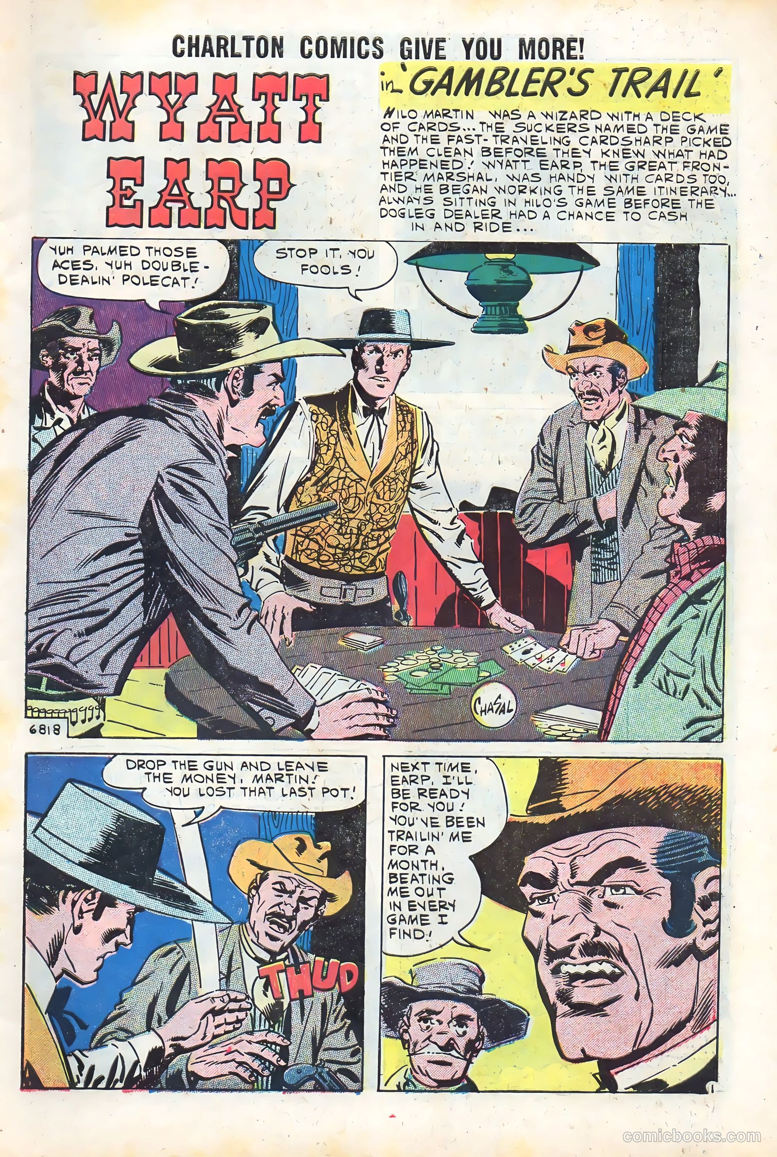 Wyatt Earp, Frontier Marshal #34 (1960) — page 3 of 36
