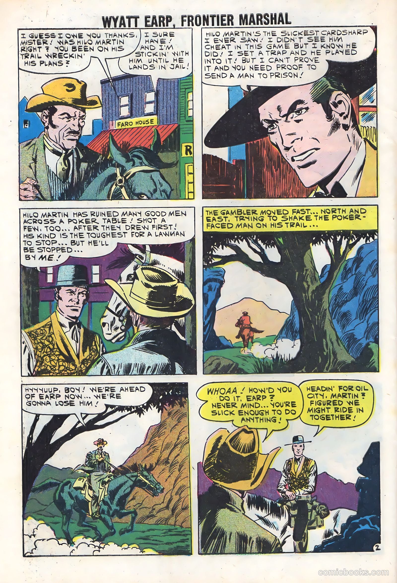 Wyatt Earp, Frontier Marshal #34 (1960) — page 4 of 36
