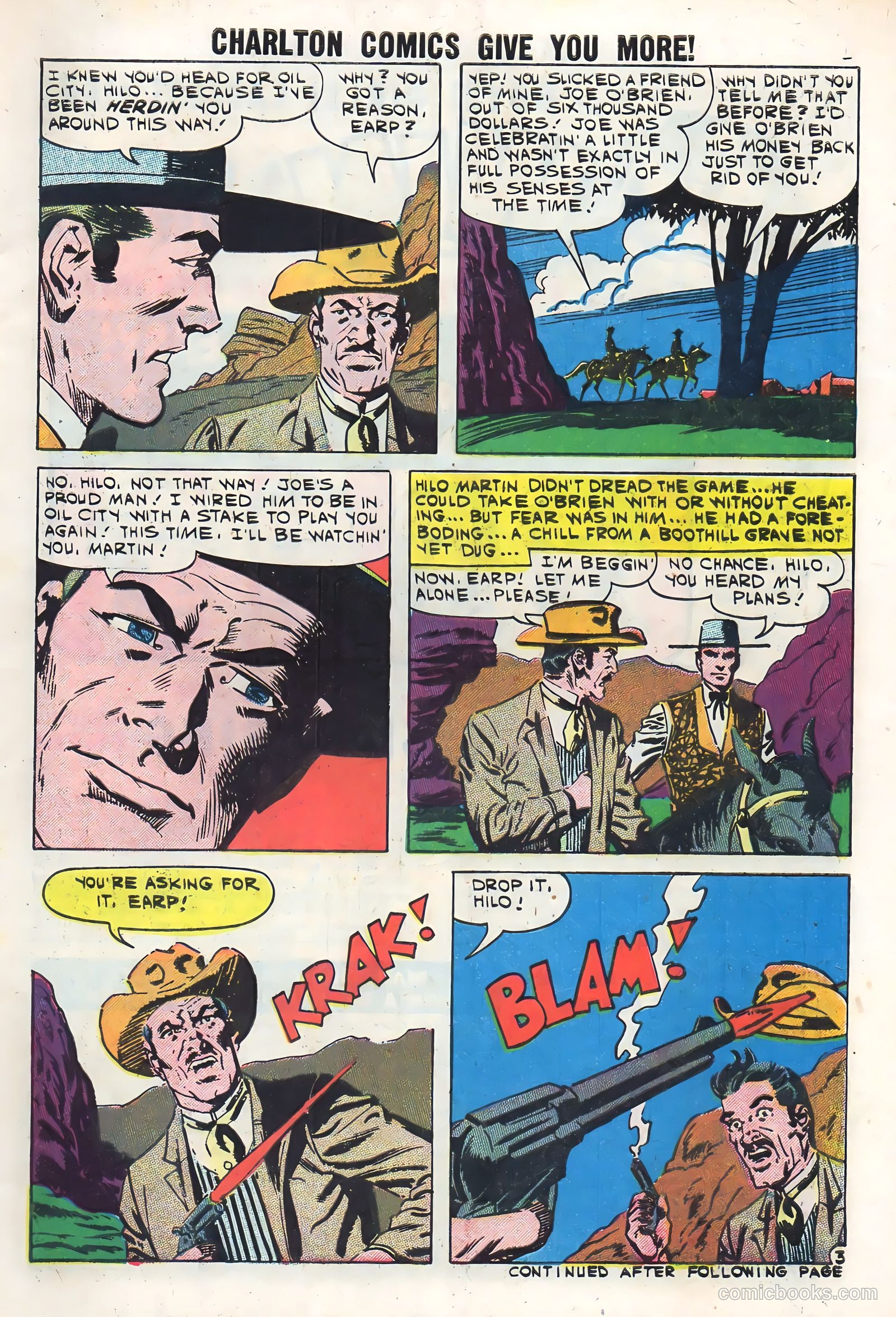 Wyatt Earp, Frontier Marshal #34 (1960) — page 5 of 36