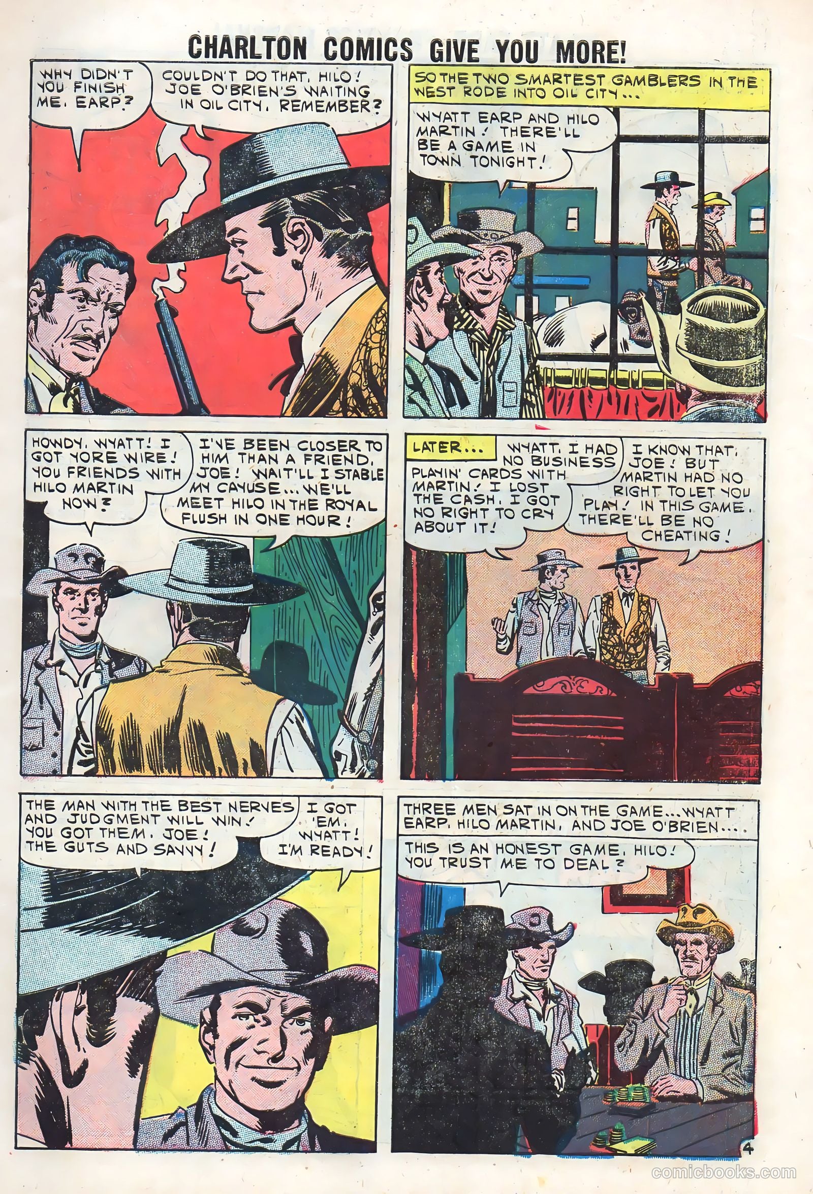 Wyatt Earp, Frontier Marshal #34 (1960) — page 7 of 36