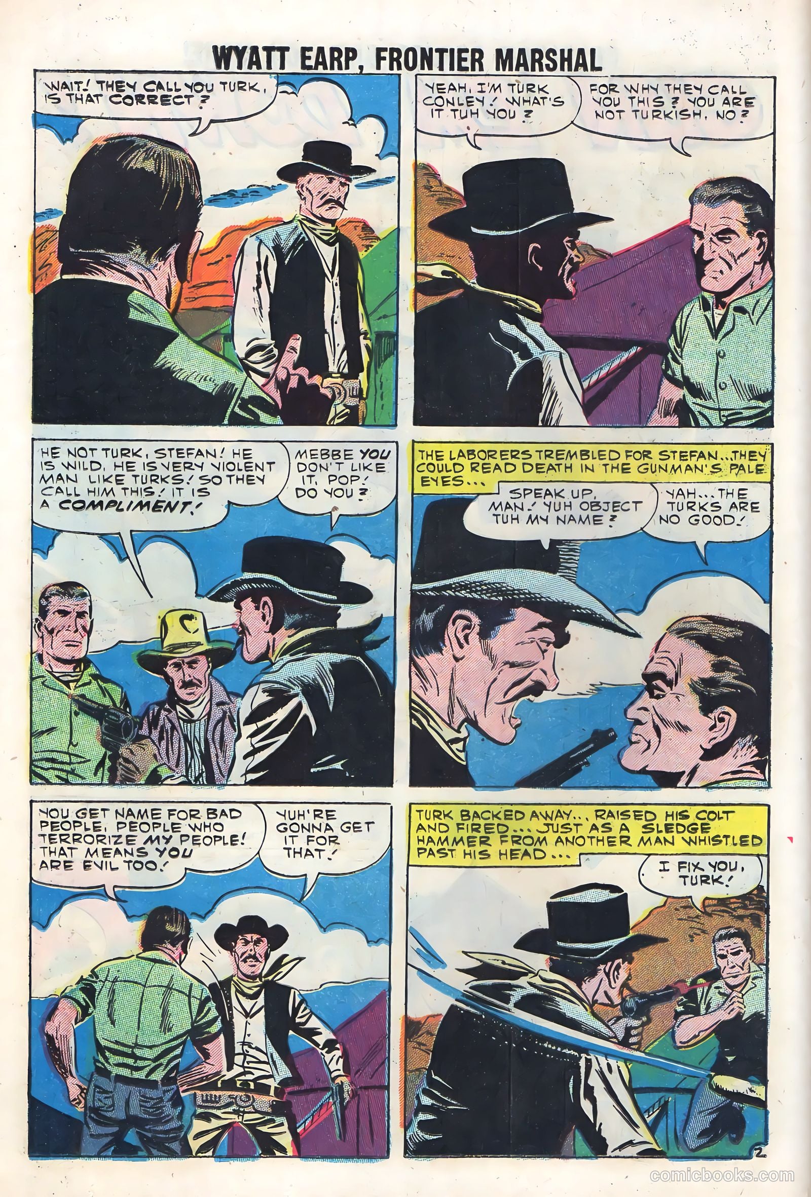 Wyatt Earp, Frontier Marshal #34 (1960) — page 12 of 36