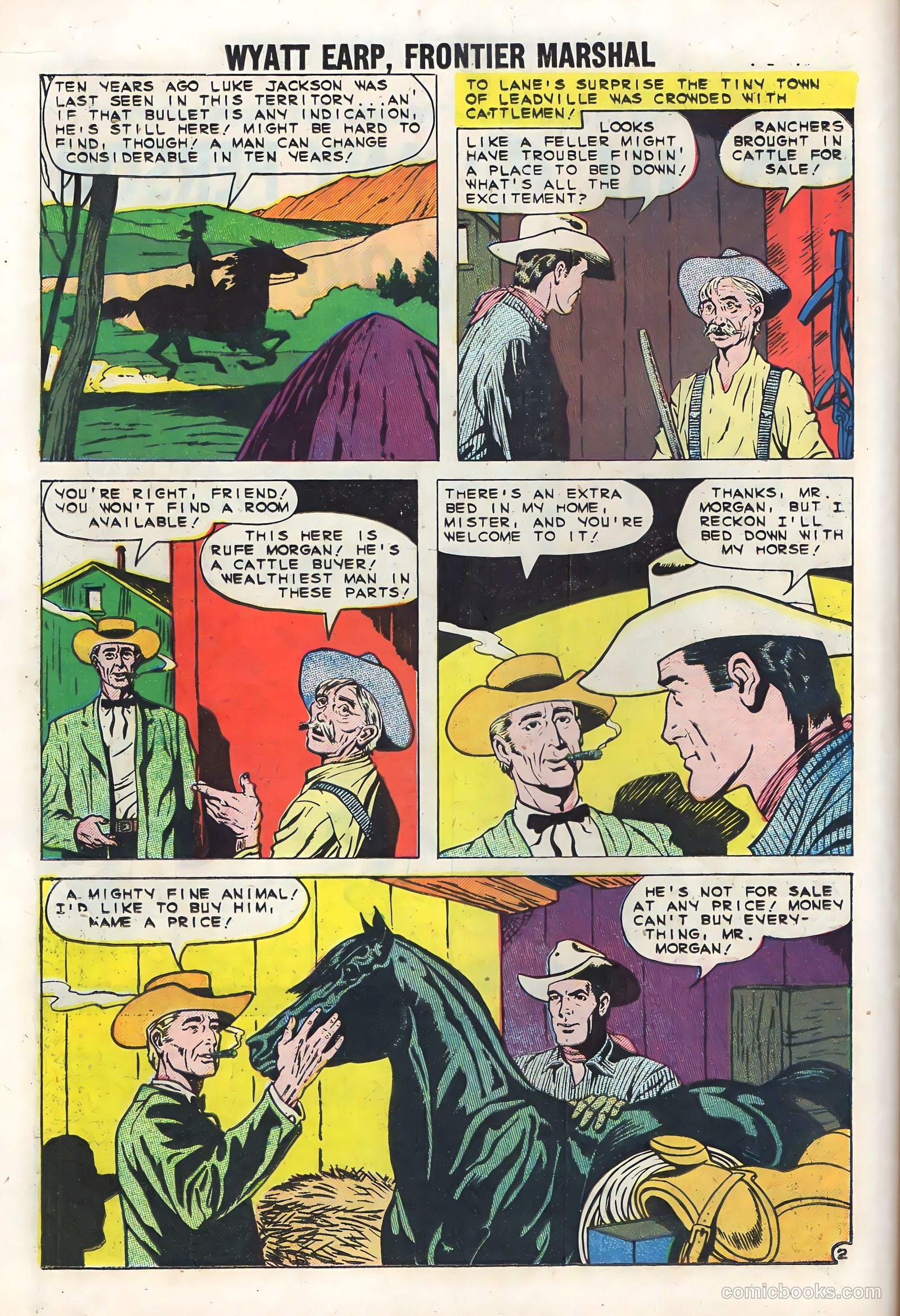 Wyatt Earp, Frontier Marshal #34 (1960) — page 16 of 36