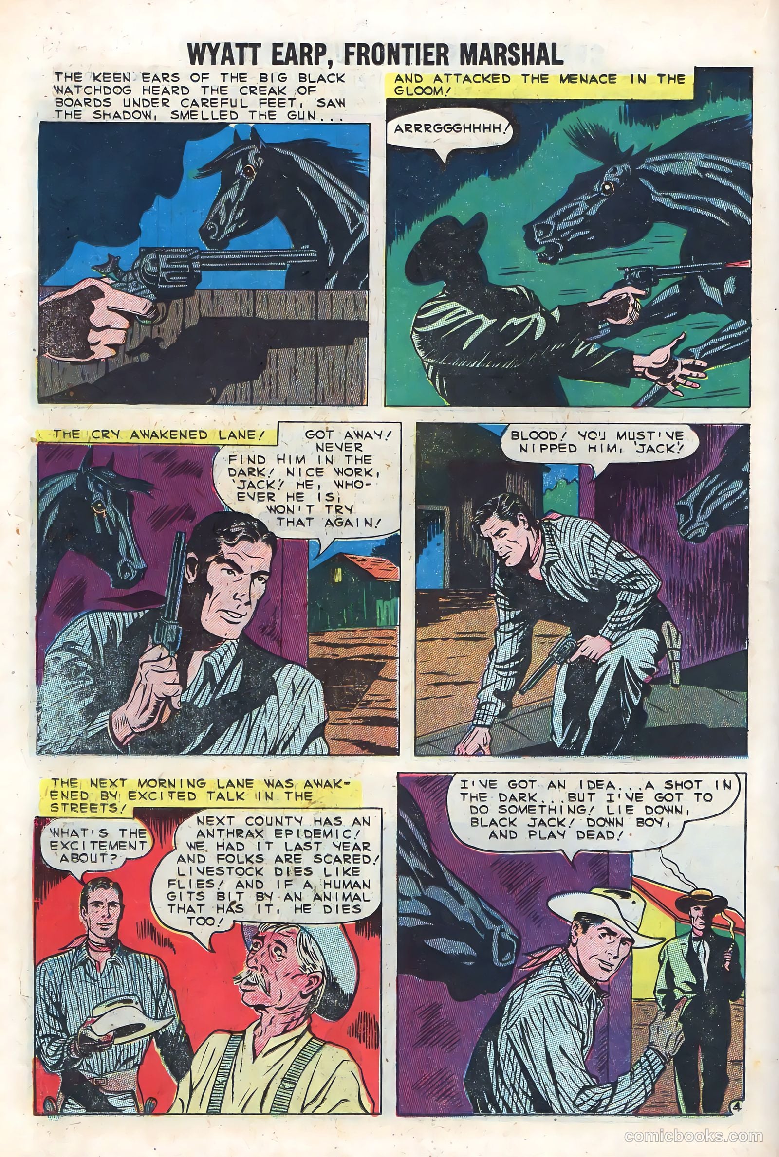 Wyatt Earp, Frontier Marshal #34 (1960) — page 18 of 36