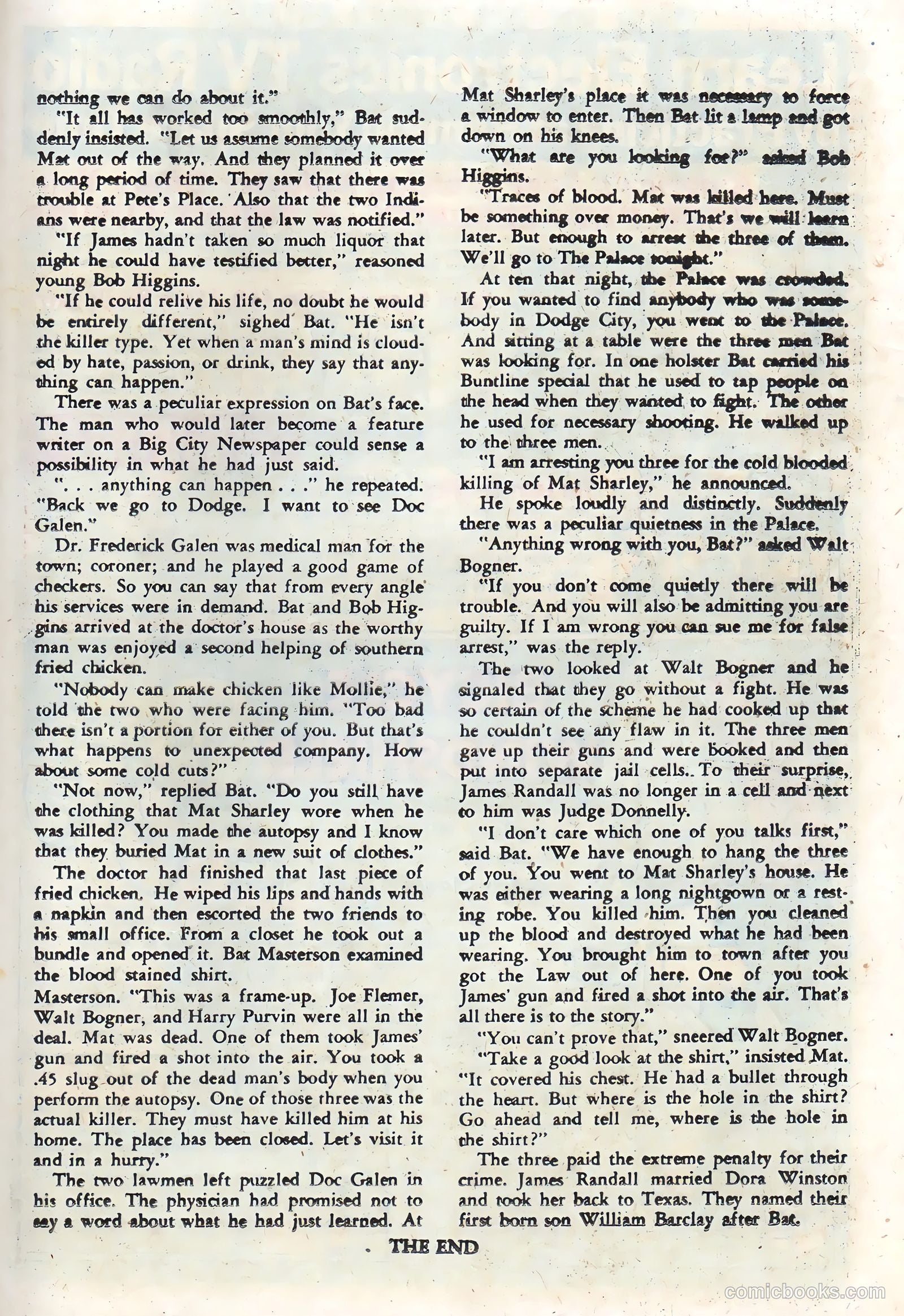 Wyatt Earp, Frontier Marshal #34 (1960) — page 21 of 36