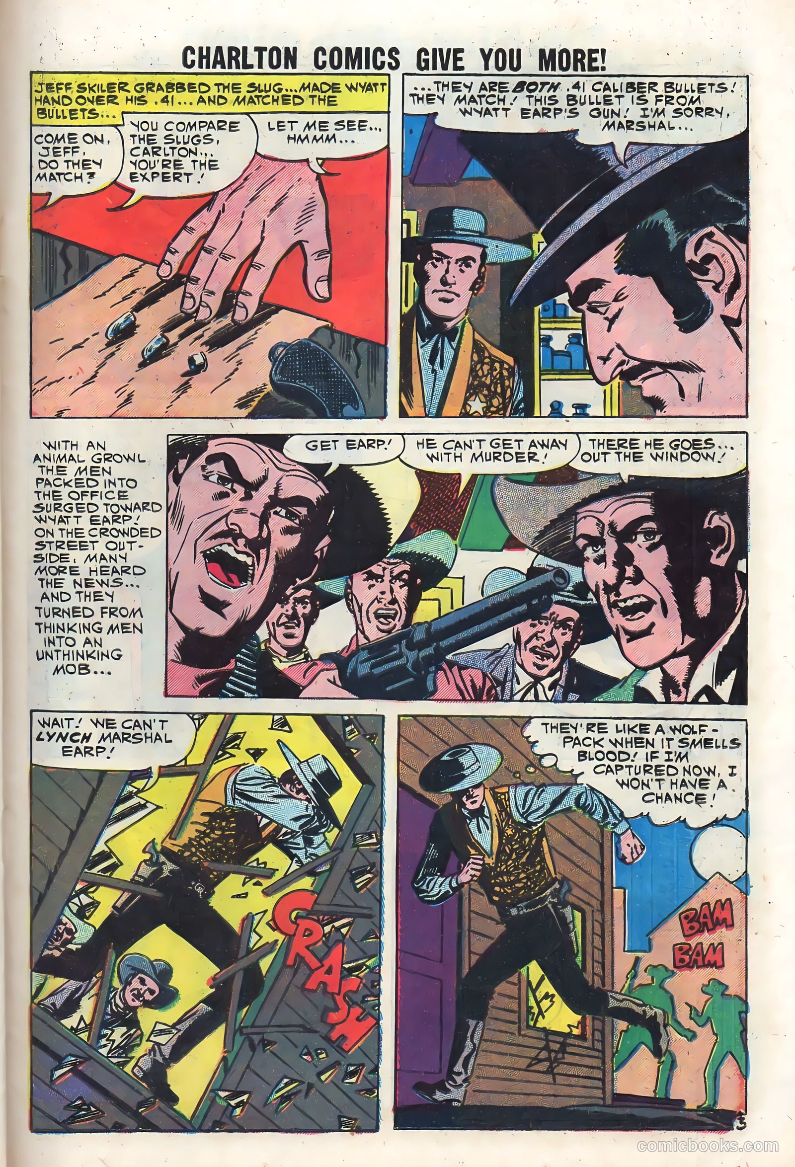 Wyatt Earp, Frontier Marshal #34 (1960) — page 25 of 36