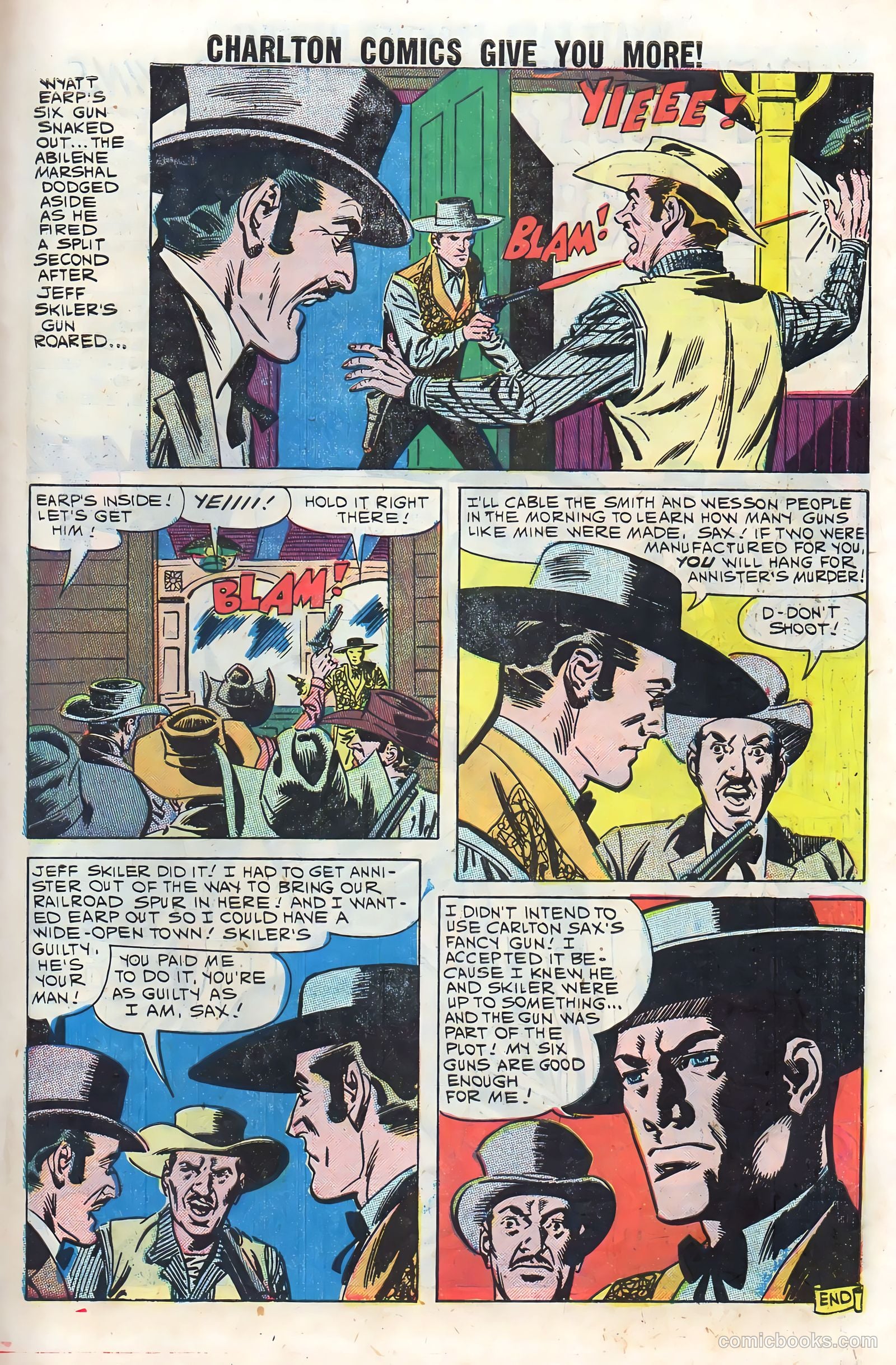 Wyatt Earp, Frontier Marshal #34 (1960) — page 27 of 36
