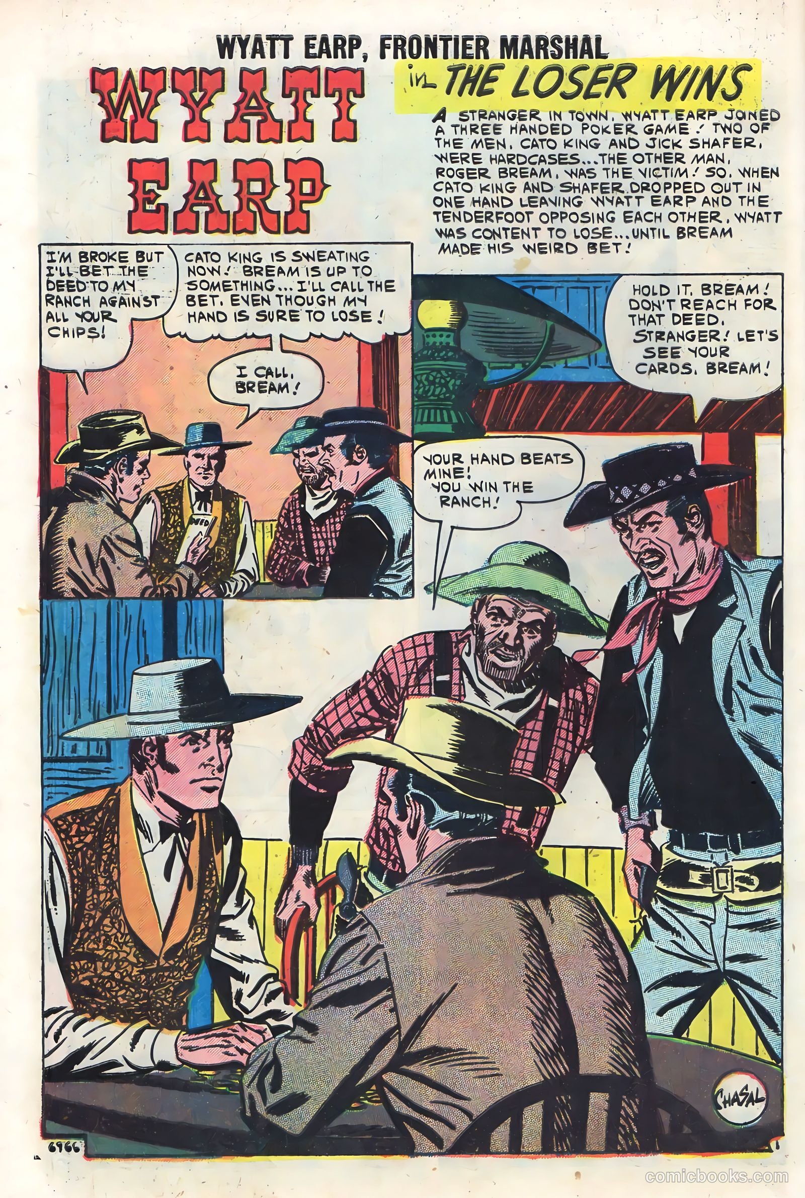 Wyatt Earp, Frontier Marshal #34 (1960) — page 28 of 36