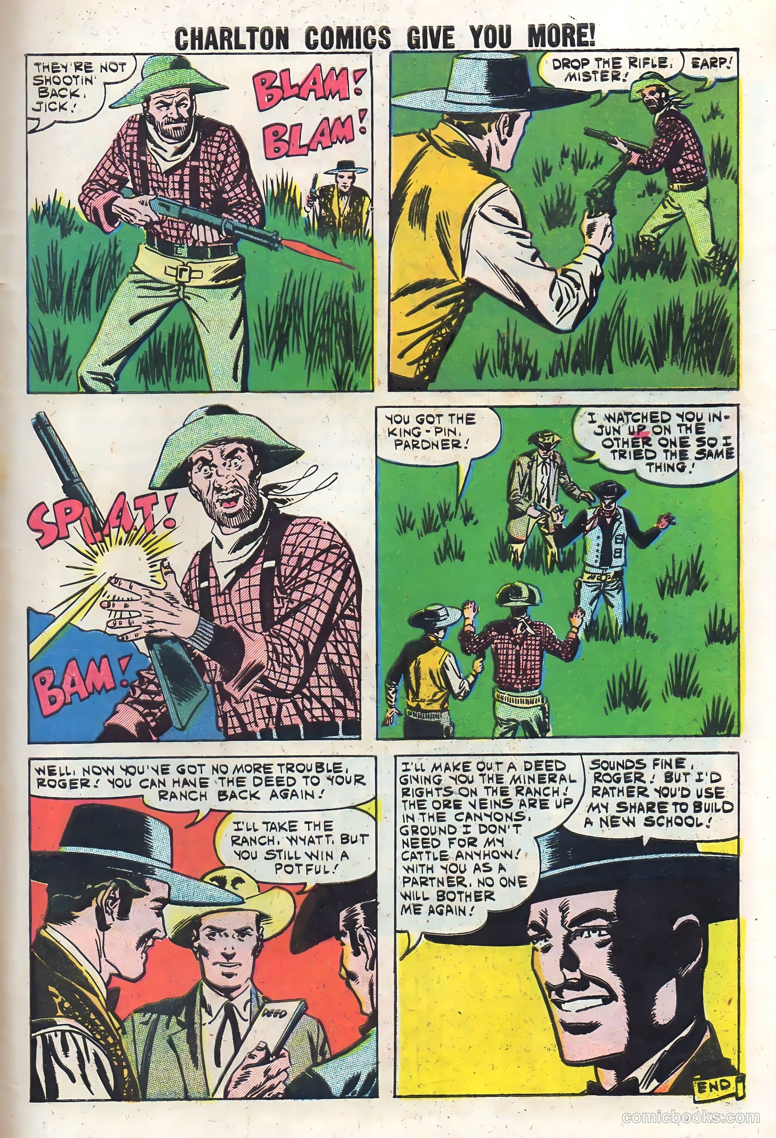 Wyatt Earp, Frontier Marshal #34 (1960) — page 33 of 36