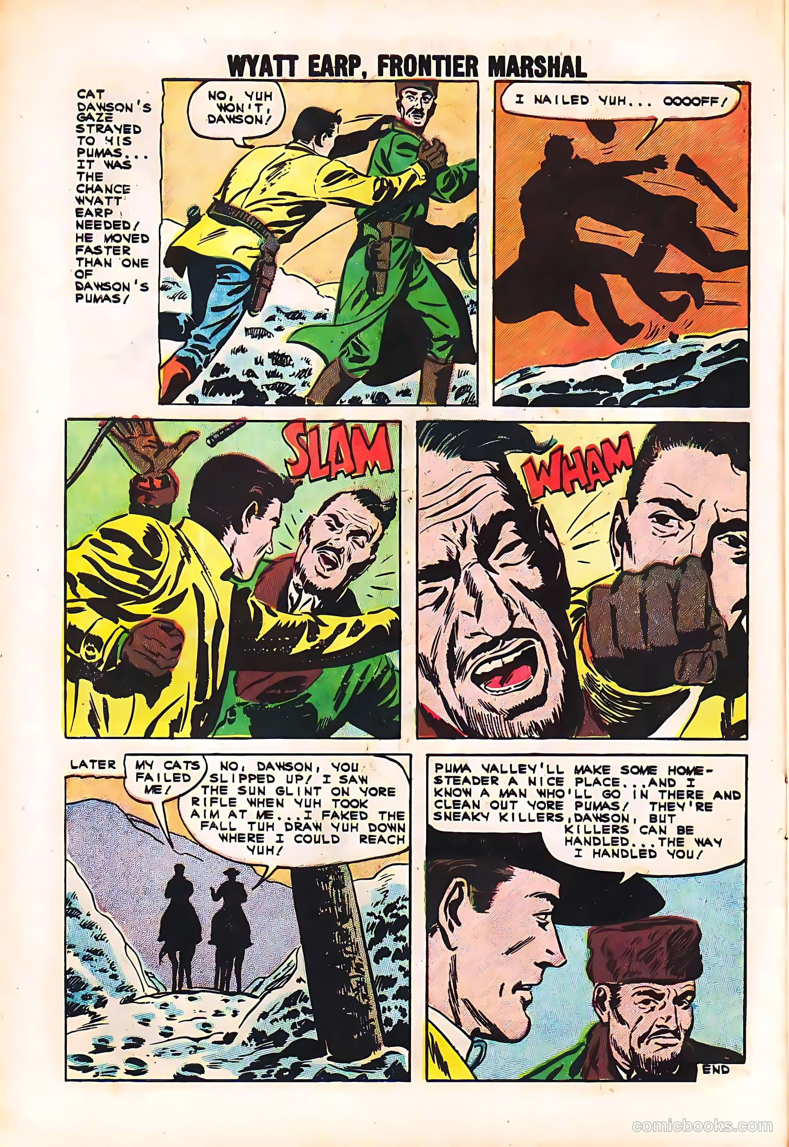 Wyatt Earp, Frontier Marshal #35 (1963) — page 10 of 36