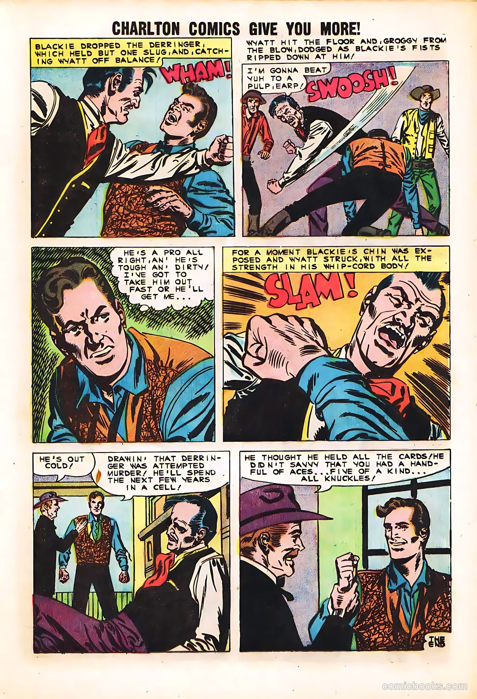 Wyatt Earp, Frontier Marshal #35 (1963) — page 17 of 36