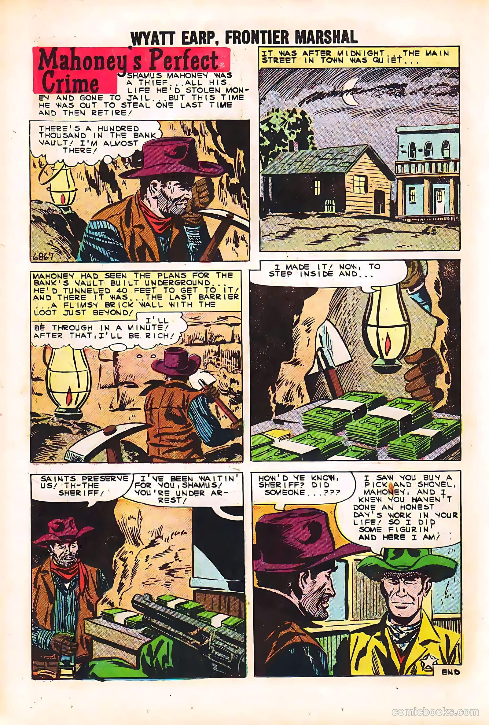 Wyatt Earp, Frontier Marshal #35 (1963) — page 18 of 36