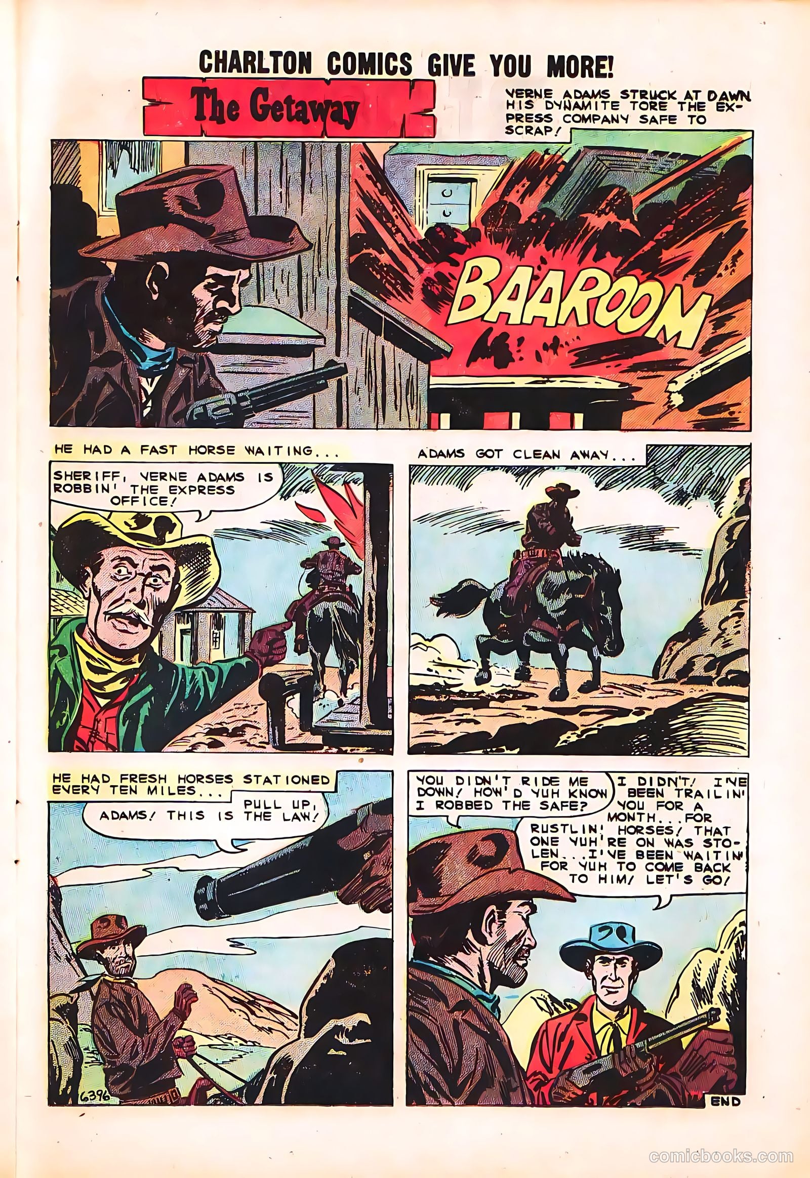 Wyatt Earp, Frontier Marshal #35 (1963) — page 23 of 36