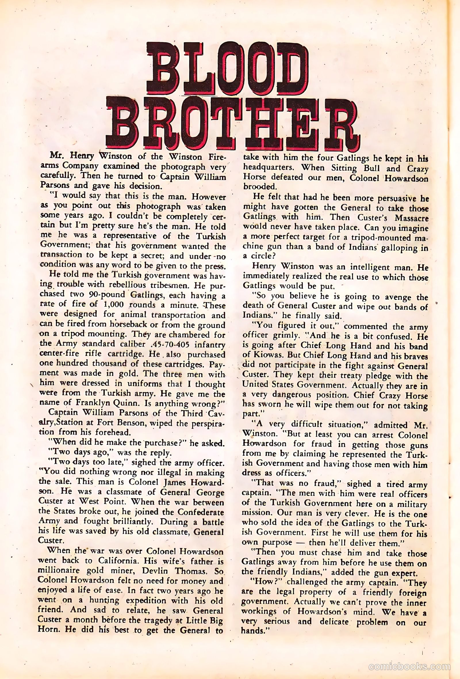 Wyatt Earp, Frontier Marshal #35 (1963) — page 24 of 36