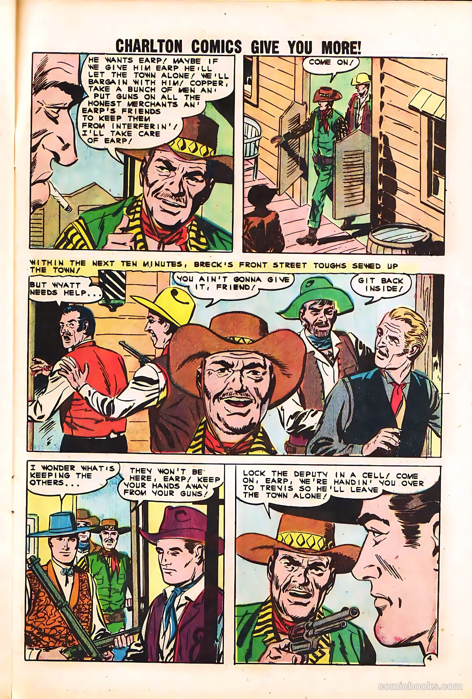 Wyatt Earp, Frontier Marshal #35 (1963) — page 29 of 36