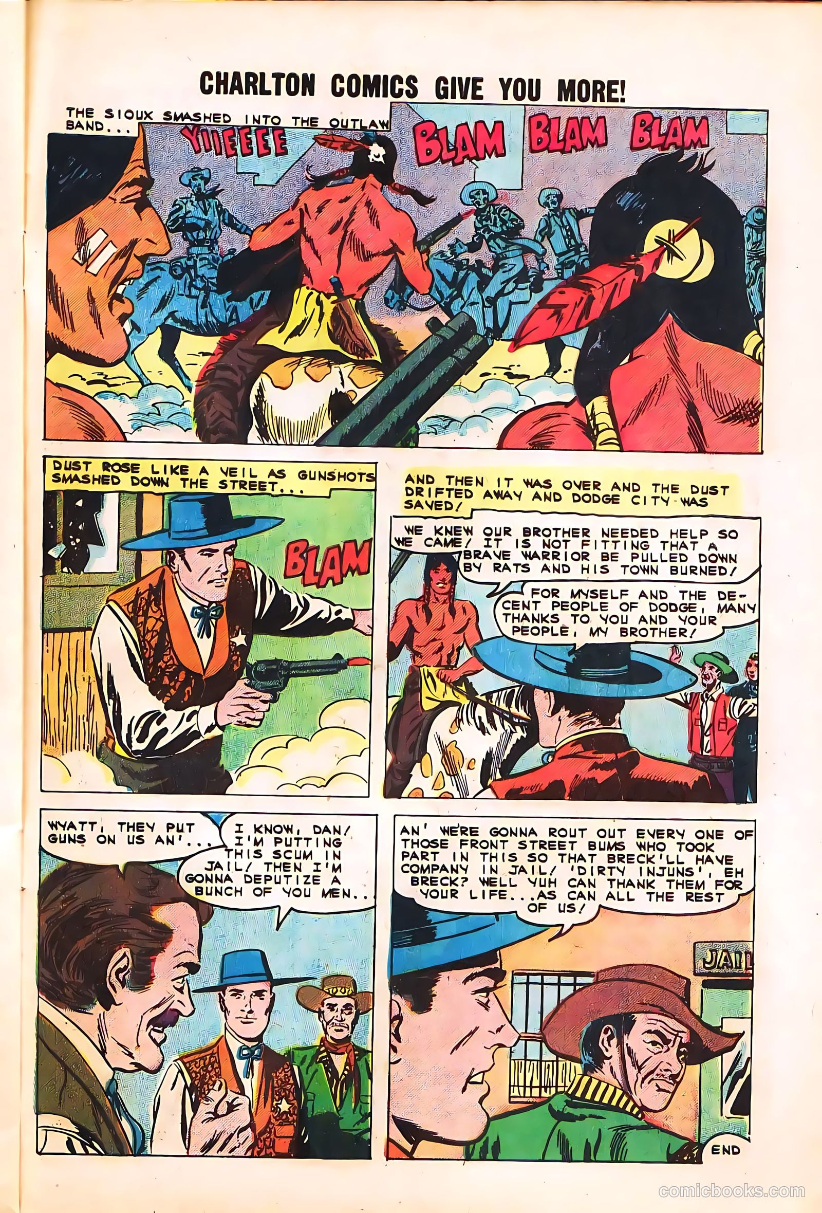 Wyatt Earp, Frontier Marshal #35 (1963) — page 33 of 36