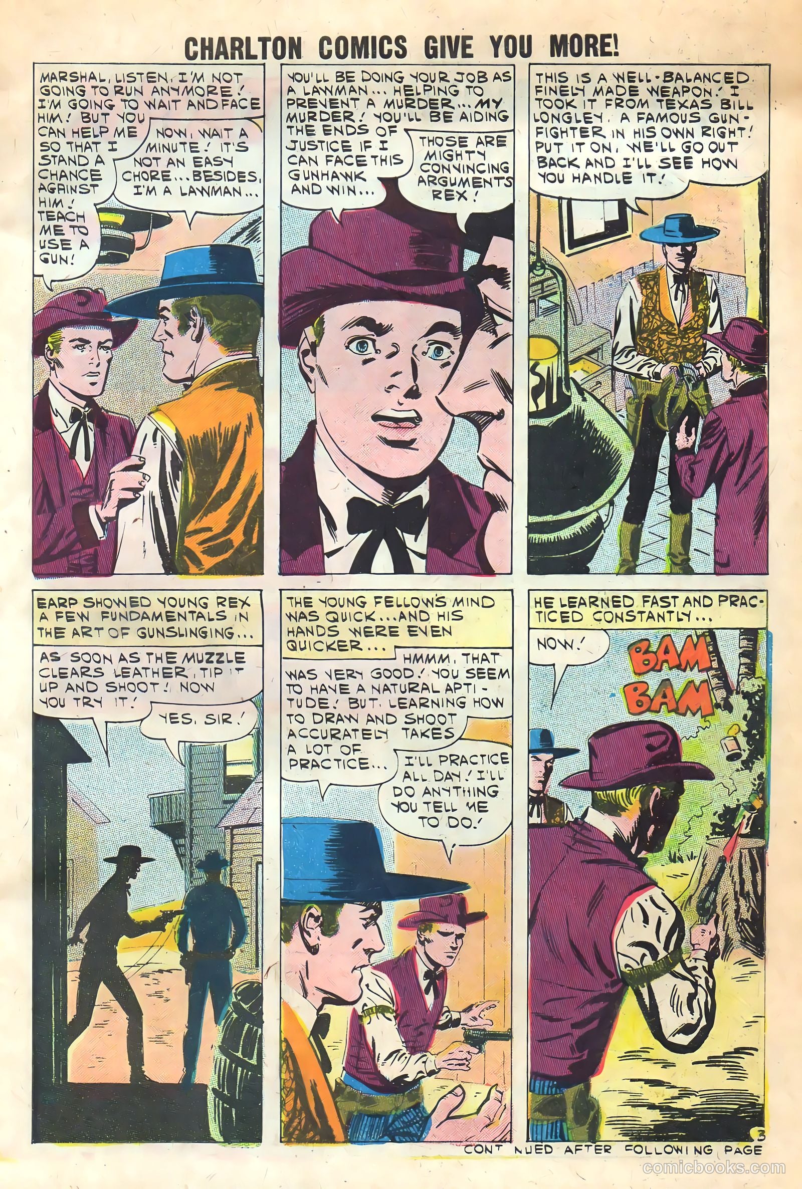 Wyatt Earp, Frontier Marshal #36 (1961) — page 5 of 36