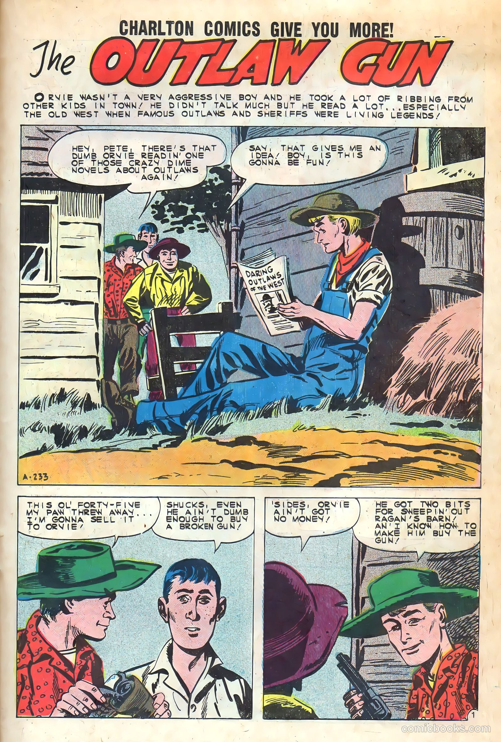 Wyatt Earp, Frontier Marshal #36 (1961) — page 23 of 36