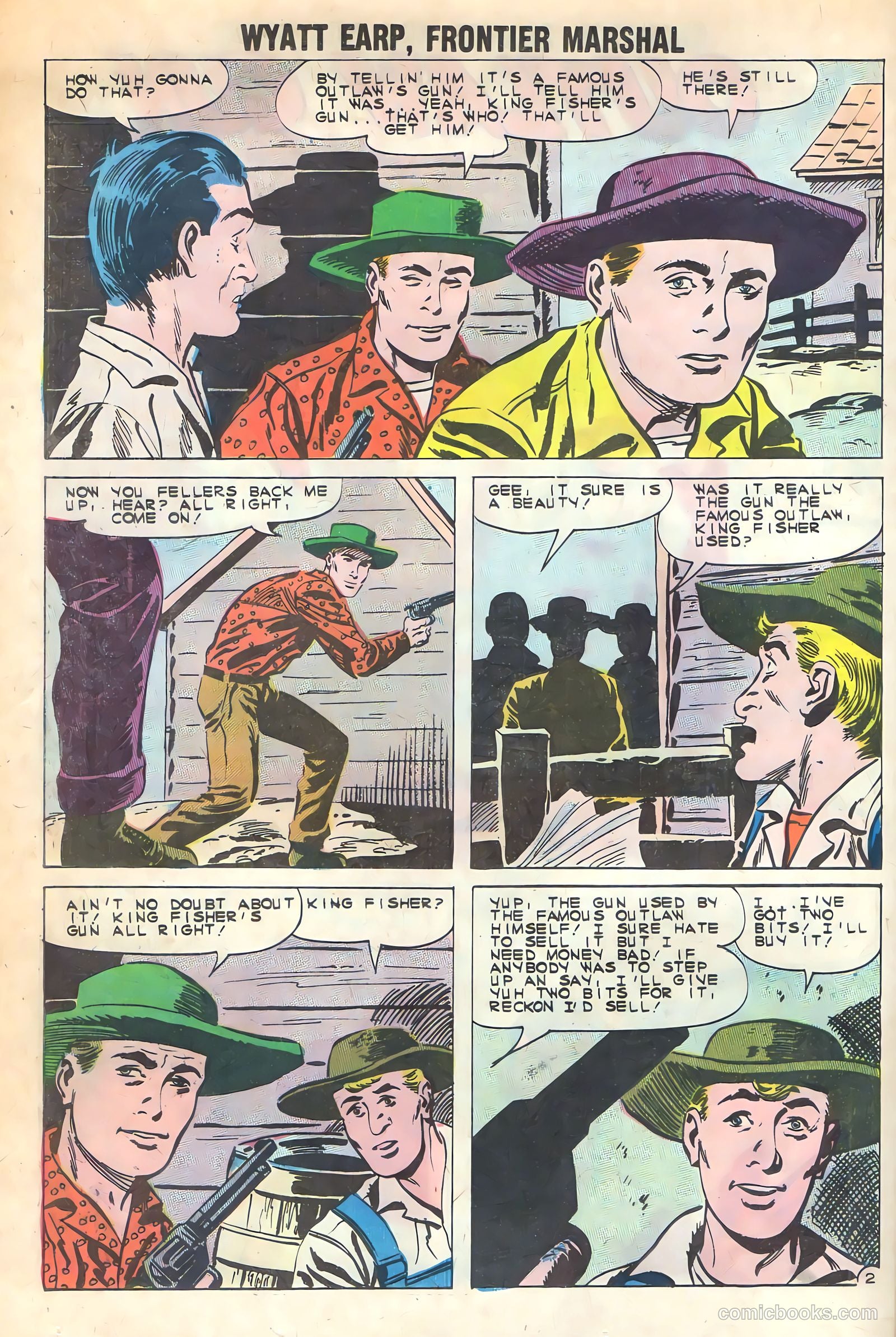 Wyatt Earp, Frontier Marshal #36 (1961) — page 24 of 36