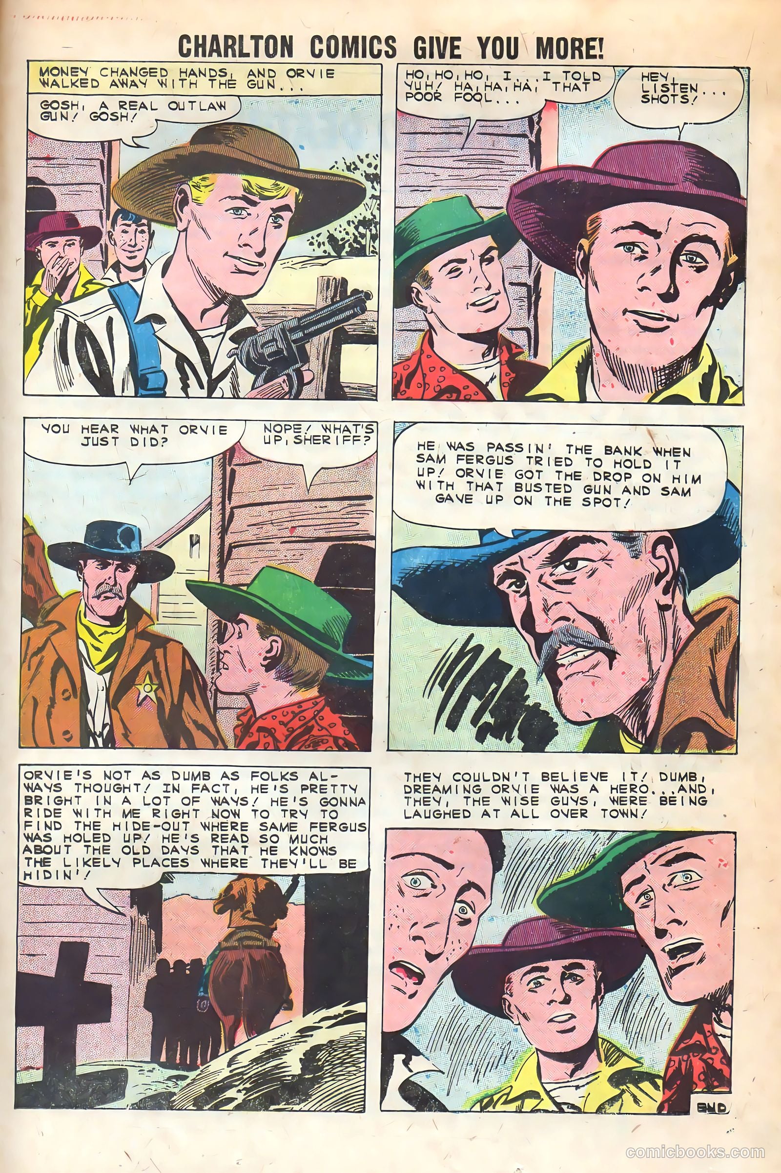 Wyatt Earp, Frontier Marshal #36 (1961) — page 25 of 36