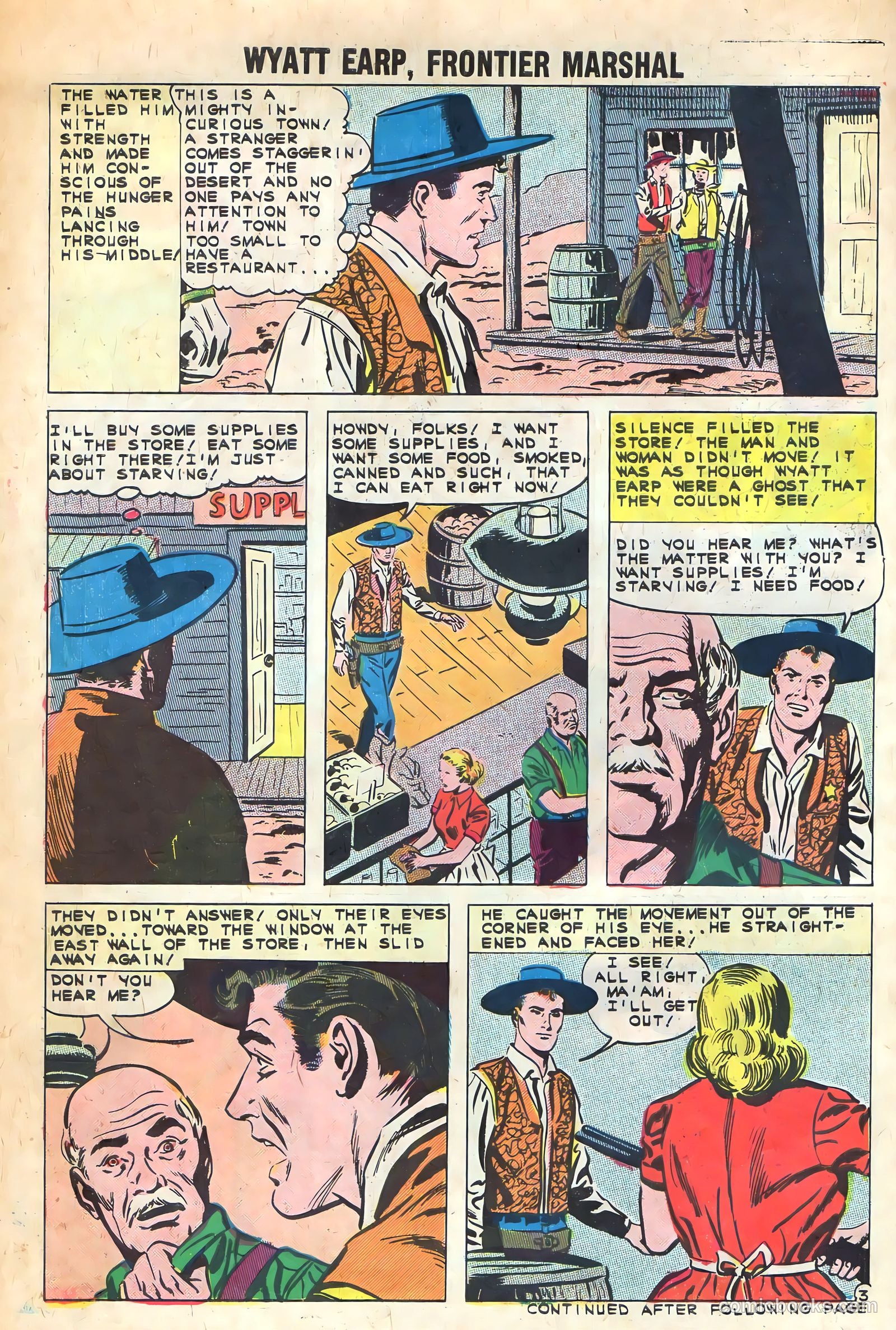 Wyatt Earp, Frontier Marshal #36 (1961) — page 30 of 36