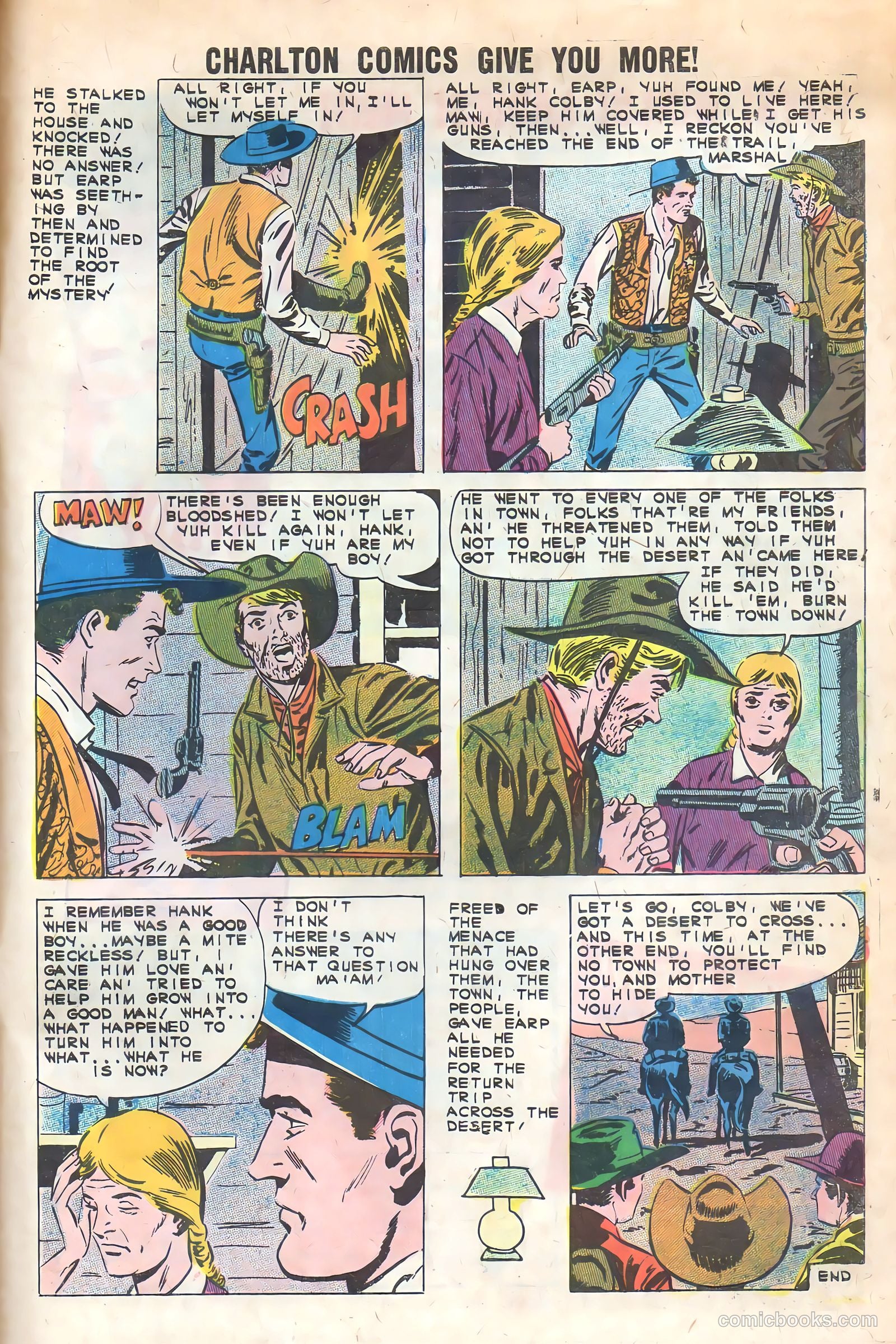 Wyatt Earp, Frontier Marshal #36 (1961) — page 33 of 36