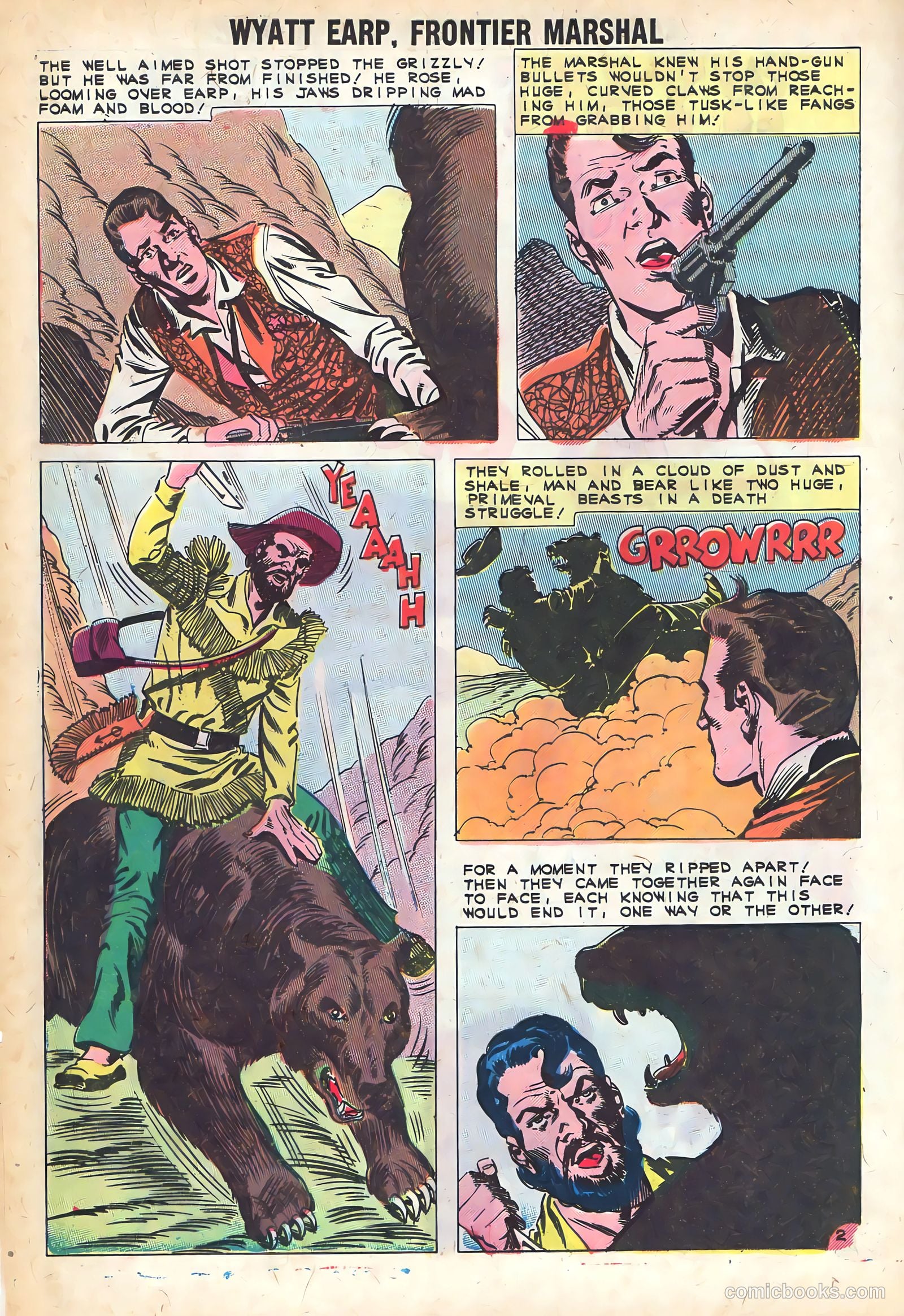 Wyatt Earp, Frontier Marshal #37 (1961) — page 4 of 36
