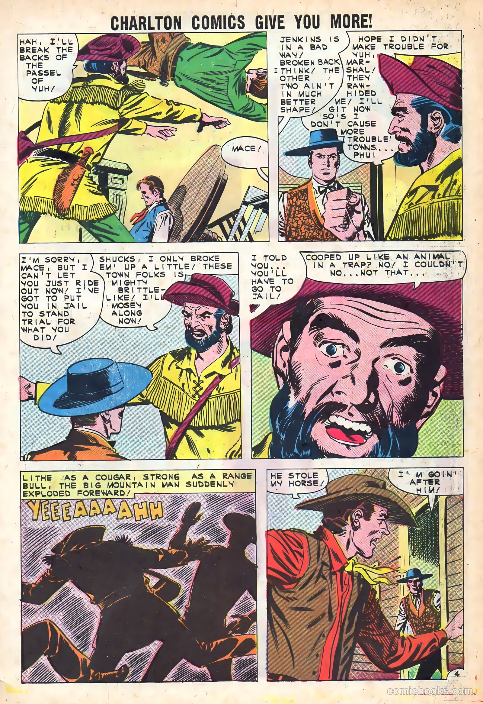Wyatt Earp, Frontier Marshal #37 (1961) — page 7 of 36