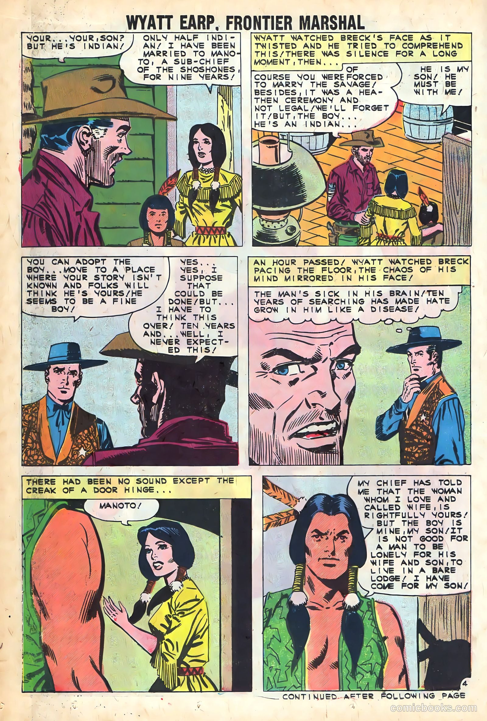 Wyatt Earp, Frontier Marshal #37 (1961) — page 14 of 36