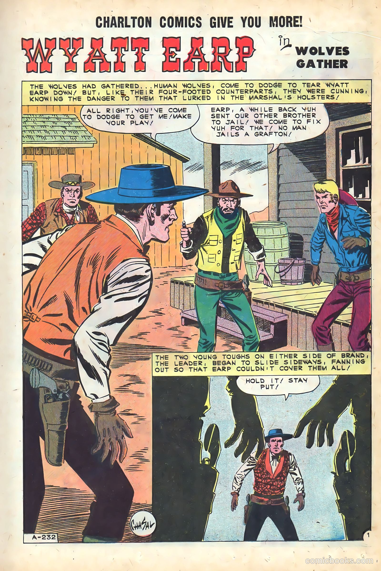 Wyatt Earp, Frontier Marshal #37 (1961) — page 17 of 36