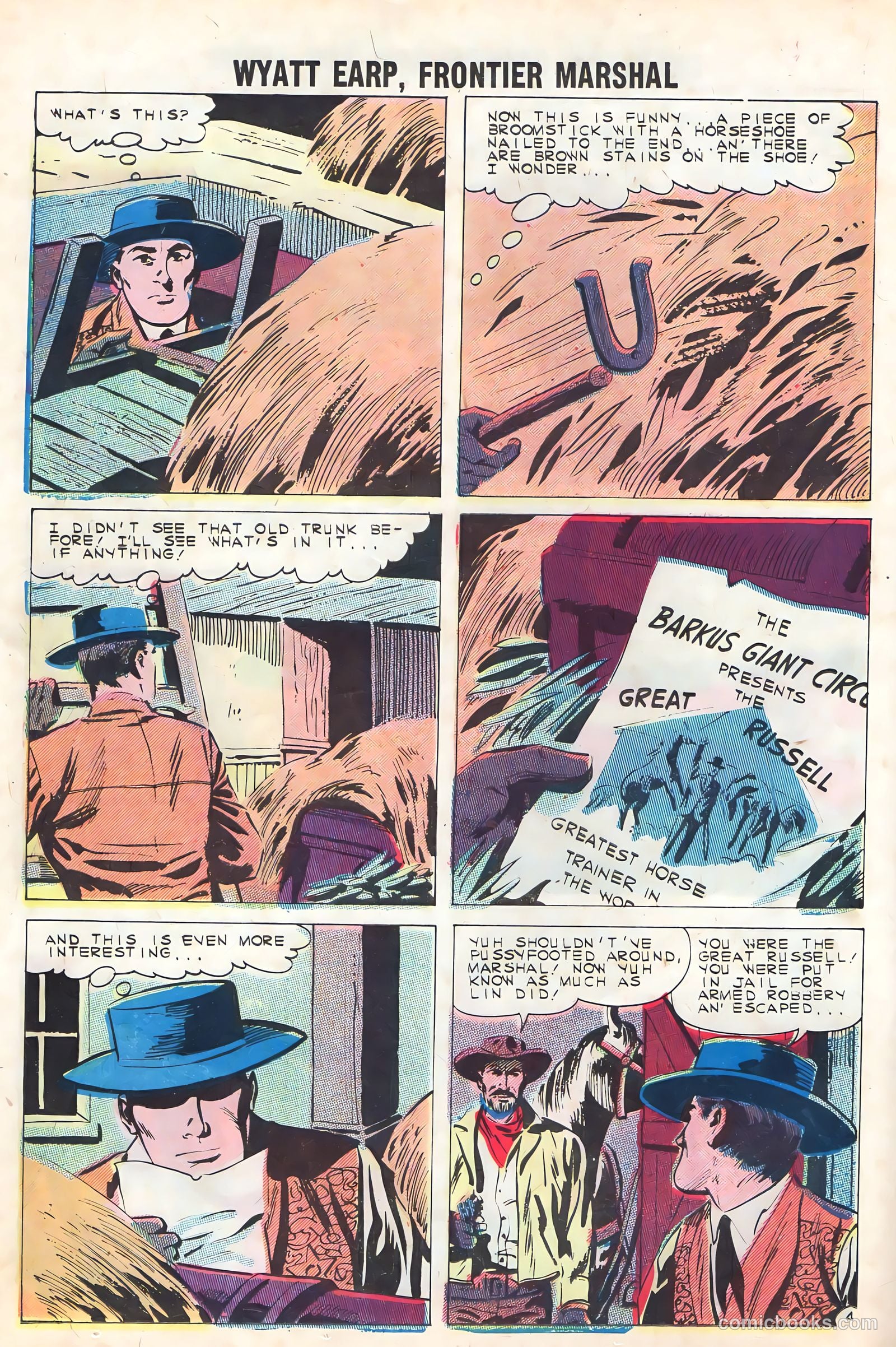 Wyatt Earp, Frontier Marshal #38 (1961) — page 12 of 36