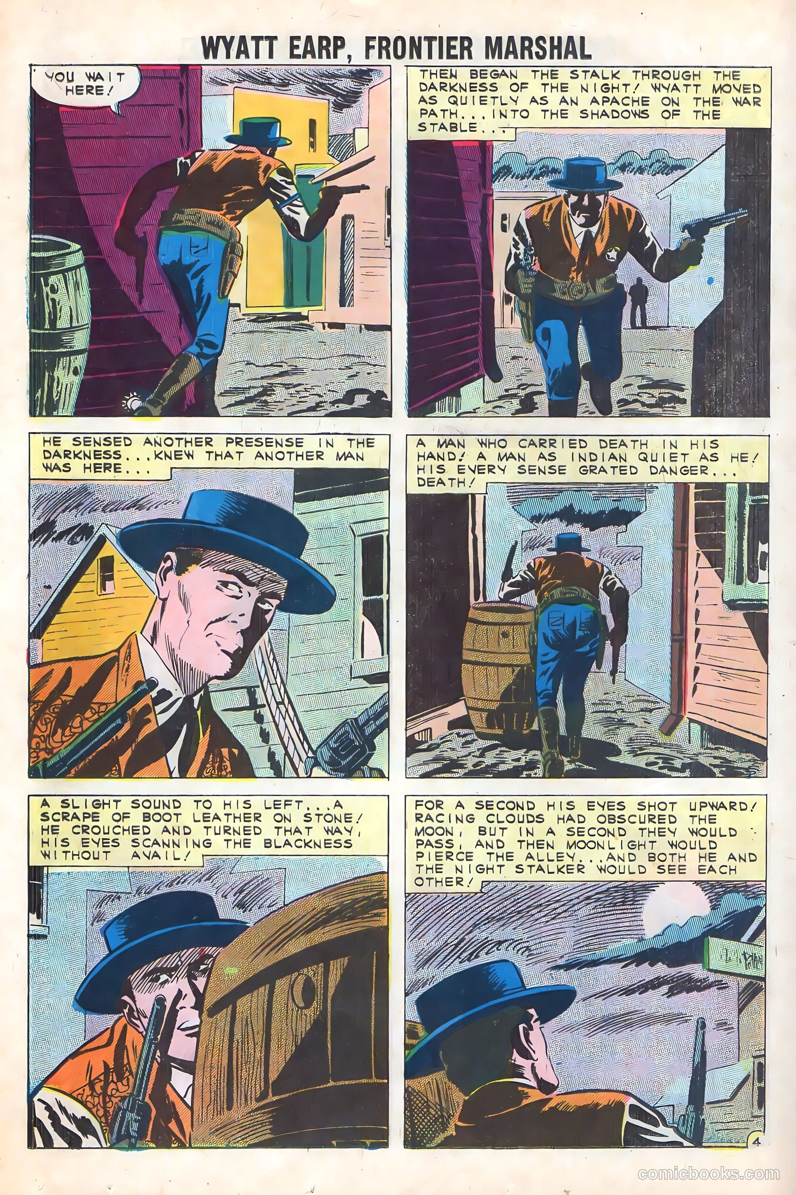 Wyatt Earp, Frontier Marshal #38 (1961) — page 18 of 36