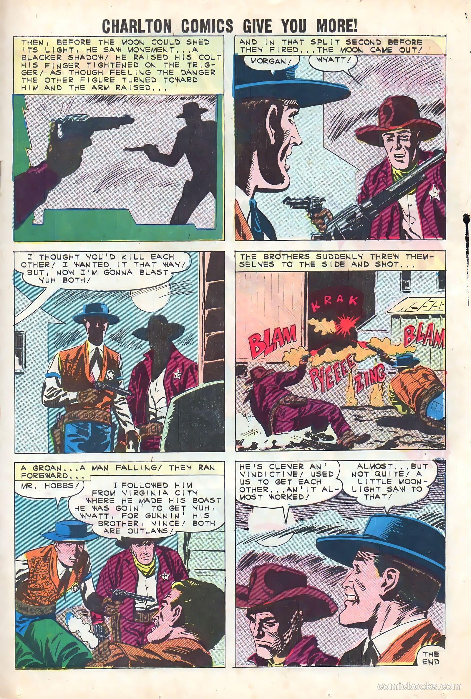 Wyatt Earp, Frontier Marshal #38 (1961) — page 19 of 36