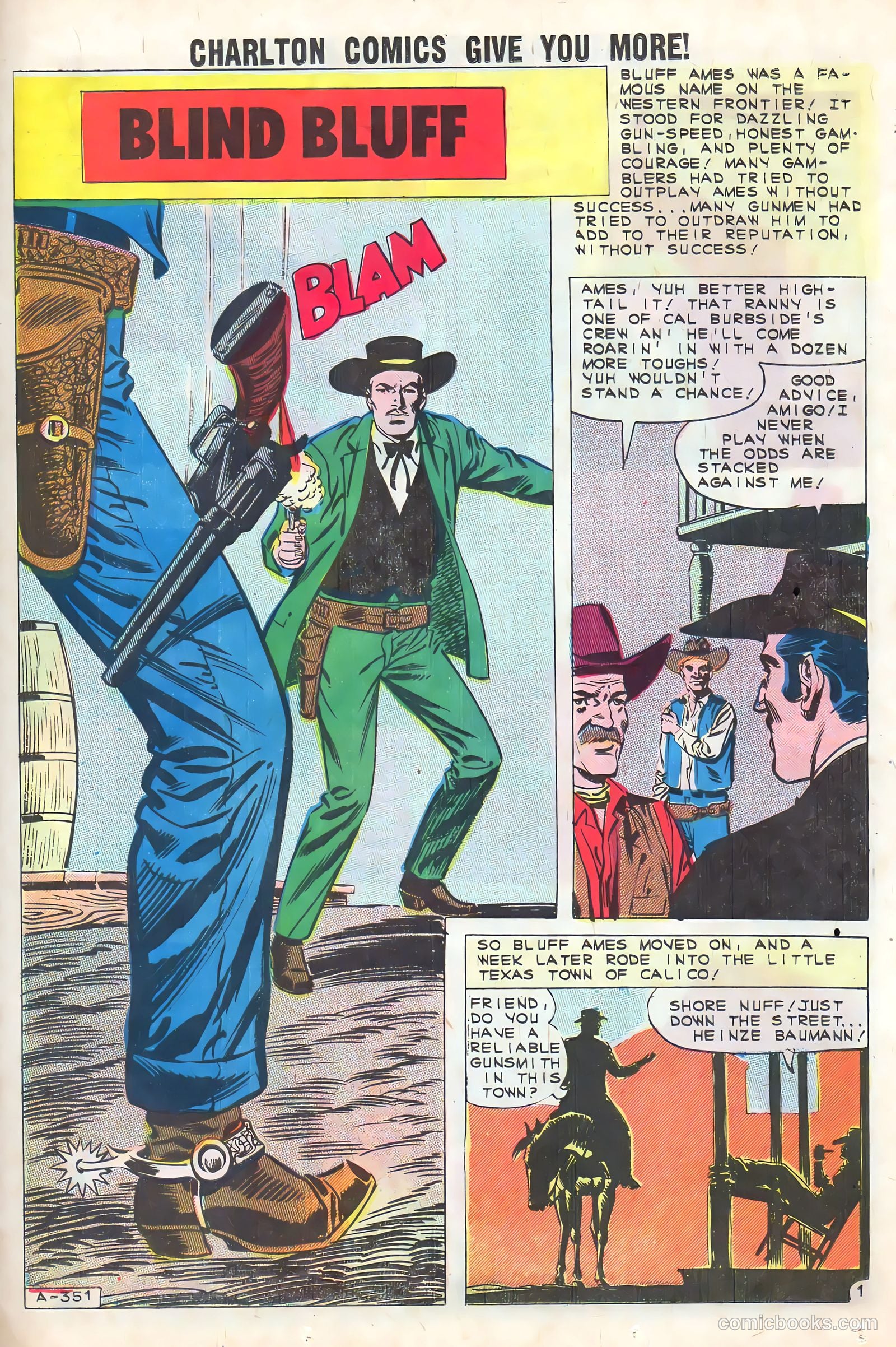 Wyatt Earp, Frontier Marshal #38 (1961) — page 23 of 36