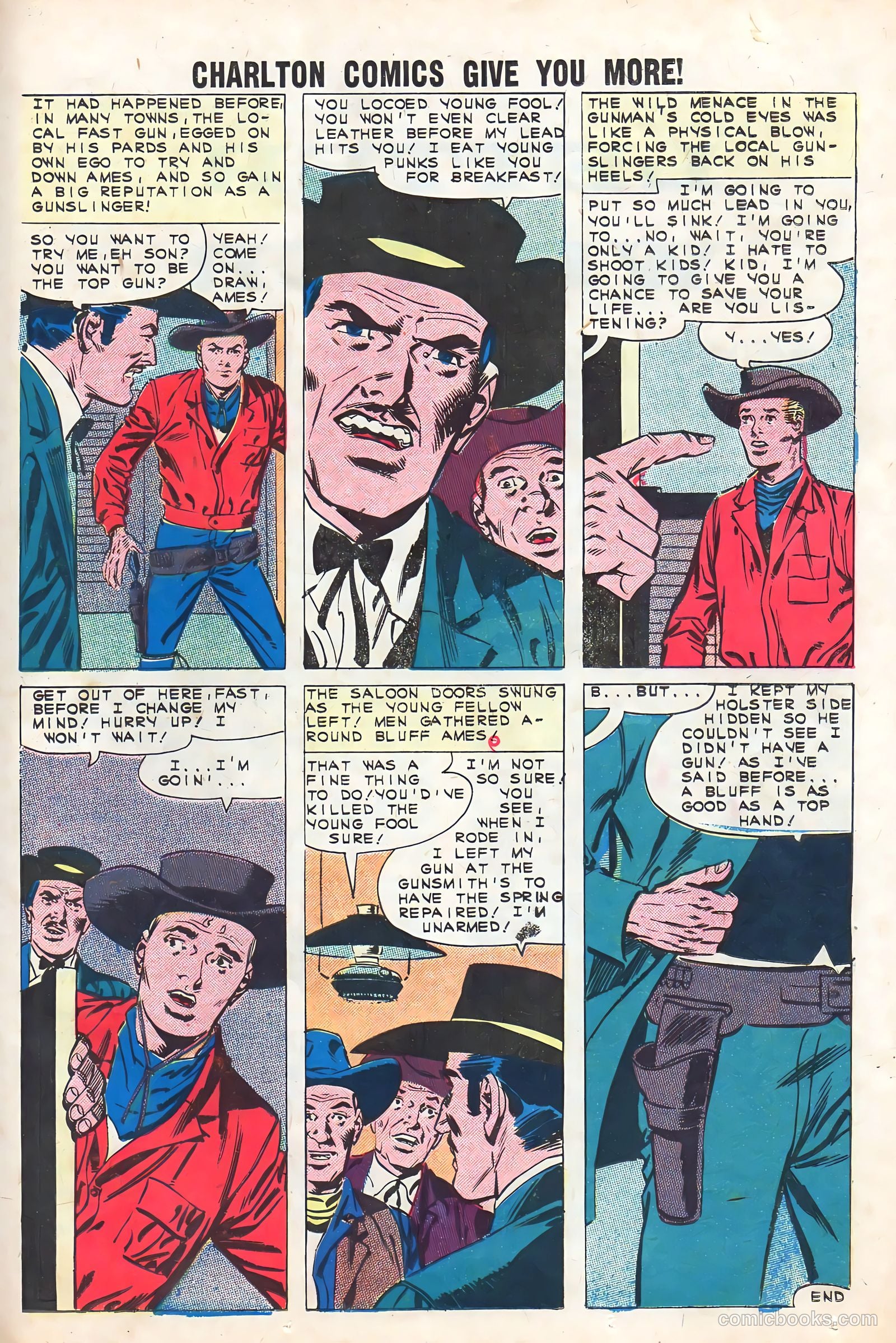 Wyatt Earp, Frontier Marshal #38 (1961) — page 25 of 36