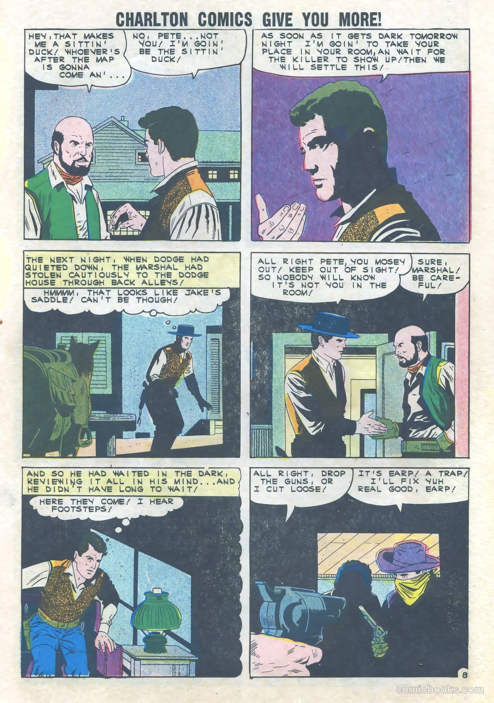 Wyatt Earp, Frontier Marshal #39 (1961) — page 11 of 36