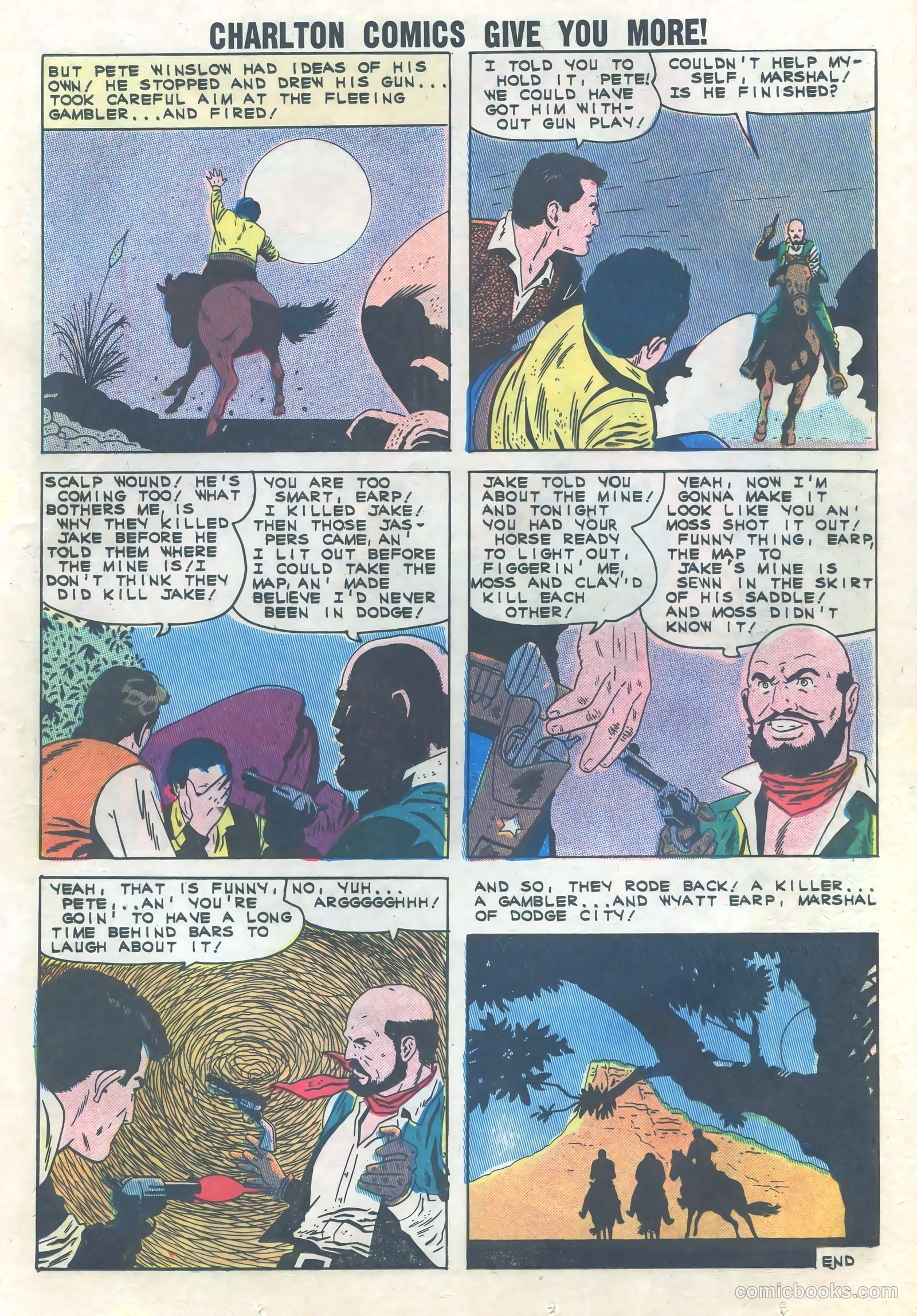 Wyatt Earp, Frontier Marshal #39 (1961) — page 13 of 36