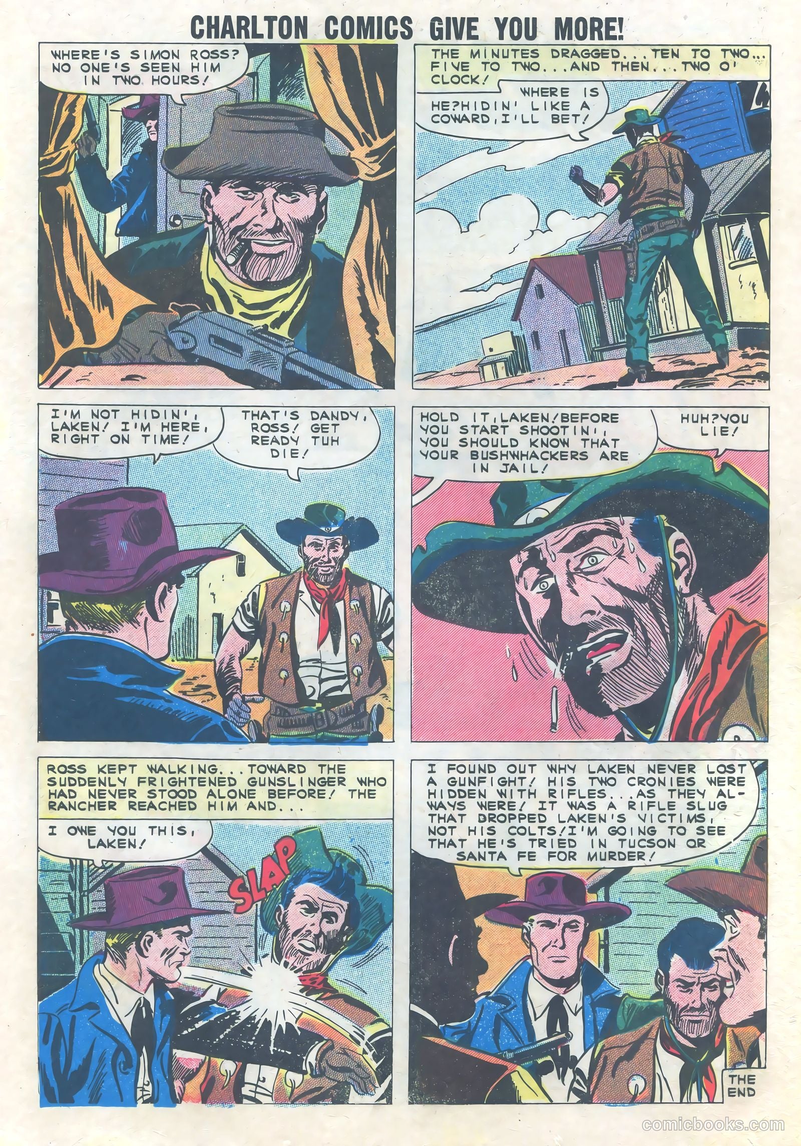 Wyatt Earp, Frontier Marshal #39 (1961) — page 17 of 36