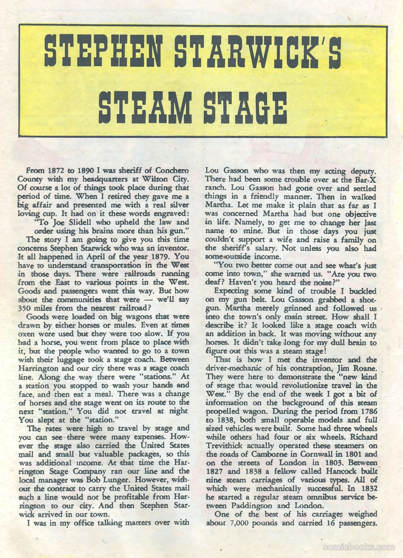 Wyatt Earp, Frontier Marshal #39 (1961) — page 20 of 36