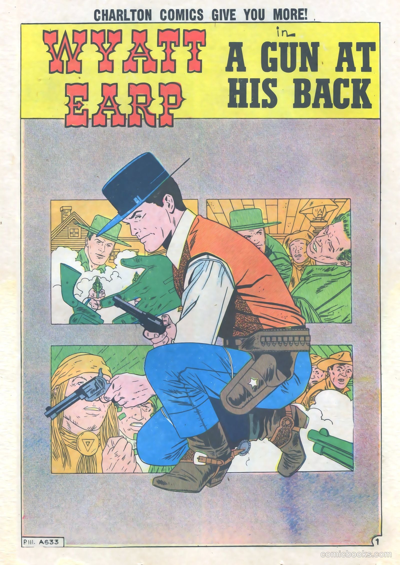 Wyatt Earp, Frontier Marshal #39 (1961) — page 23 of 36
